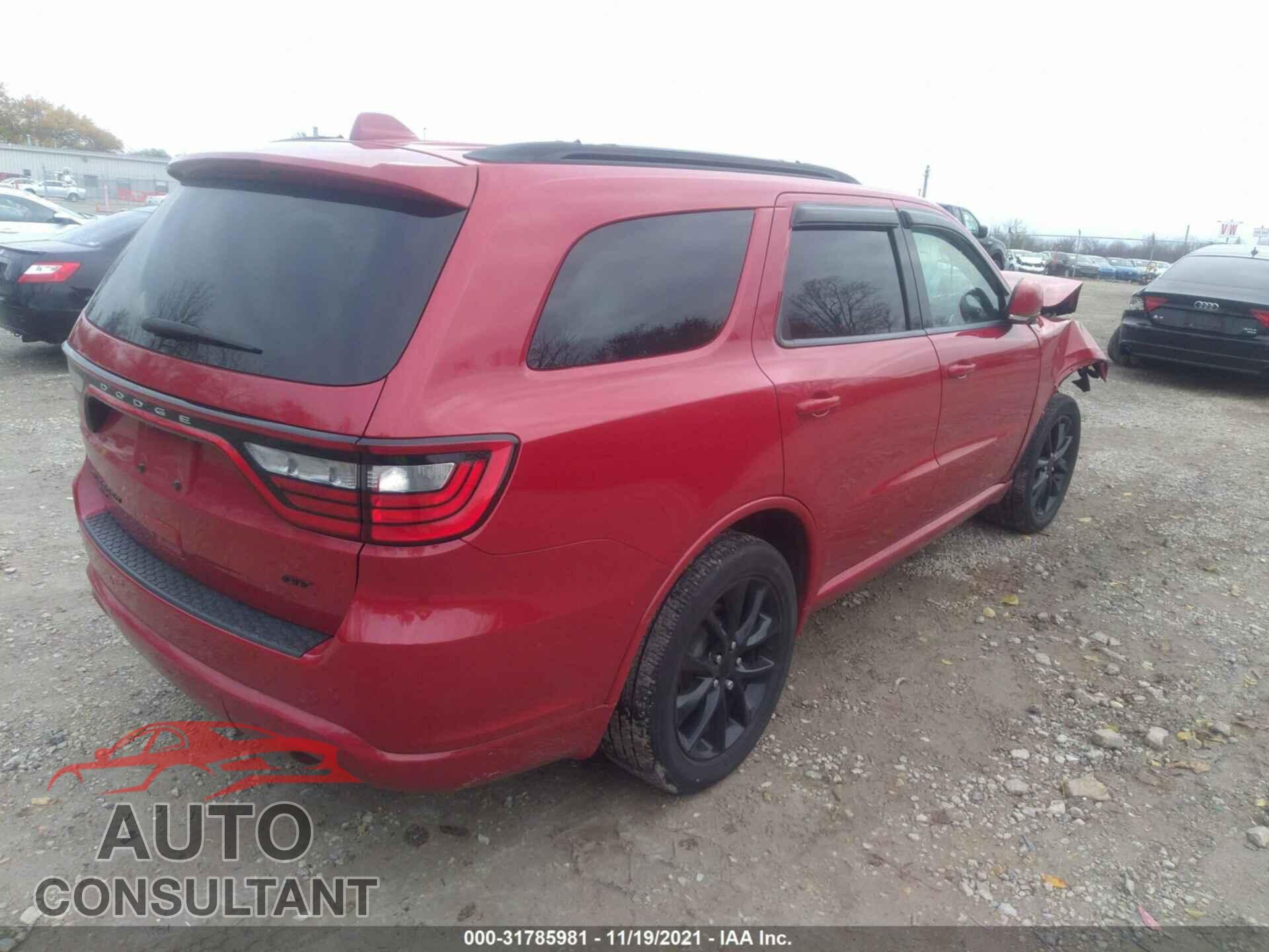 DODGE DURANGO 2017 - 1C4RDJDG4HC780989