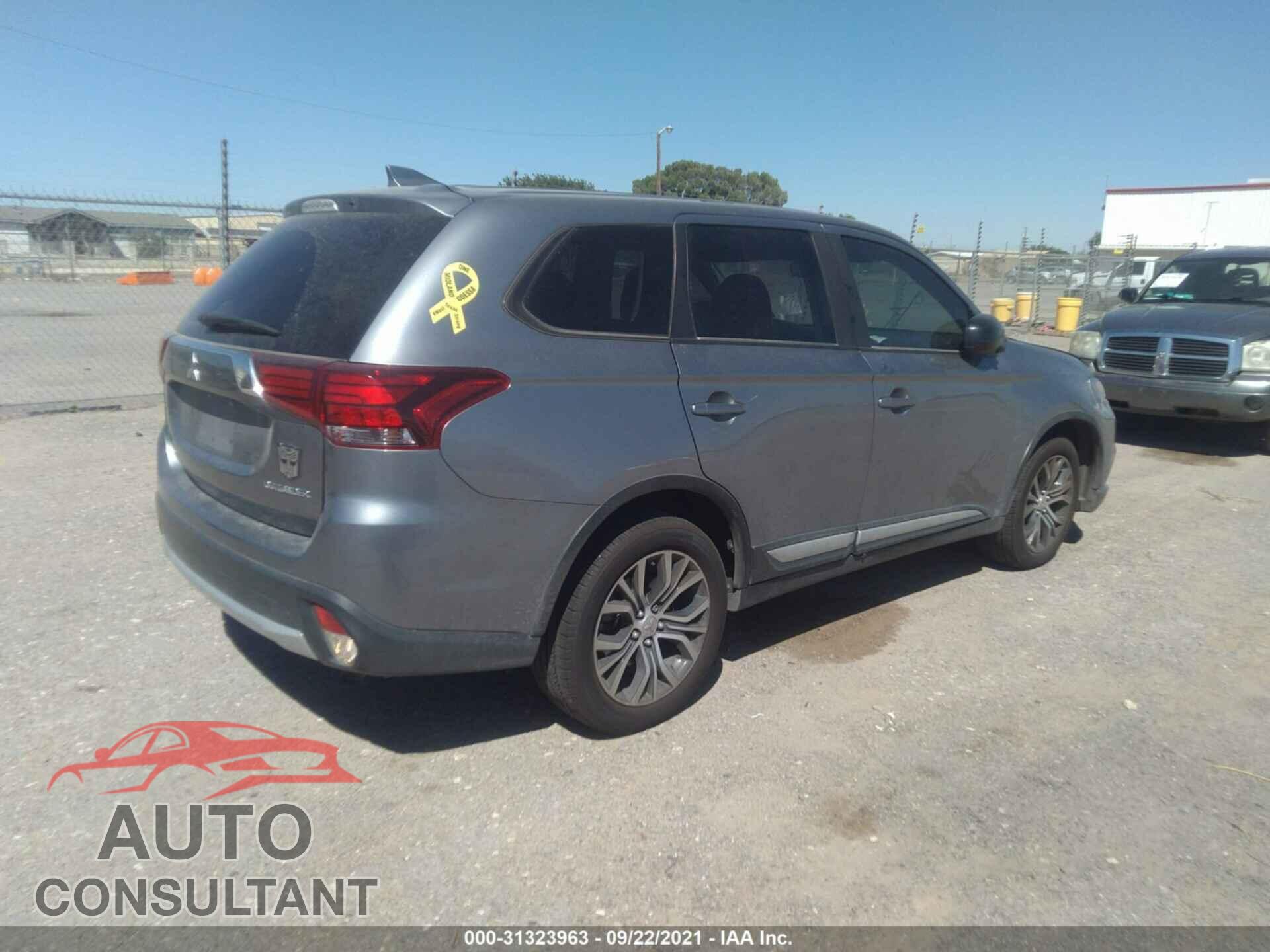 MITSUBISHI OUTLANDER 2017 - JA4AD2A36HZ007694