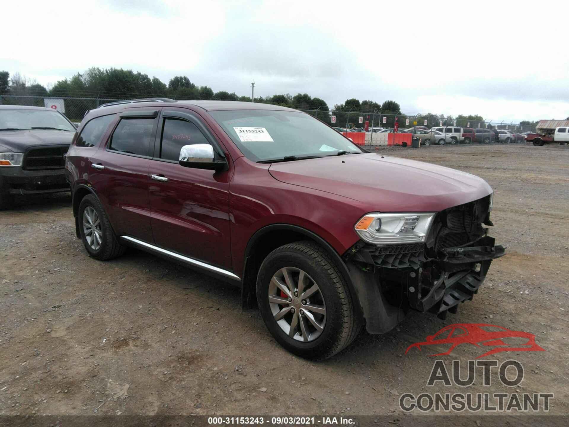 DODGE DURANGO 2017 - 1C4RDJAGXHC757978