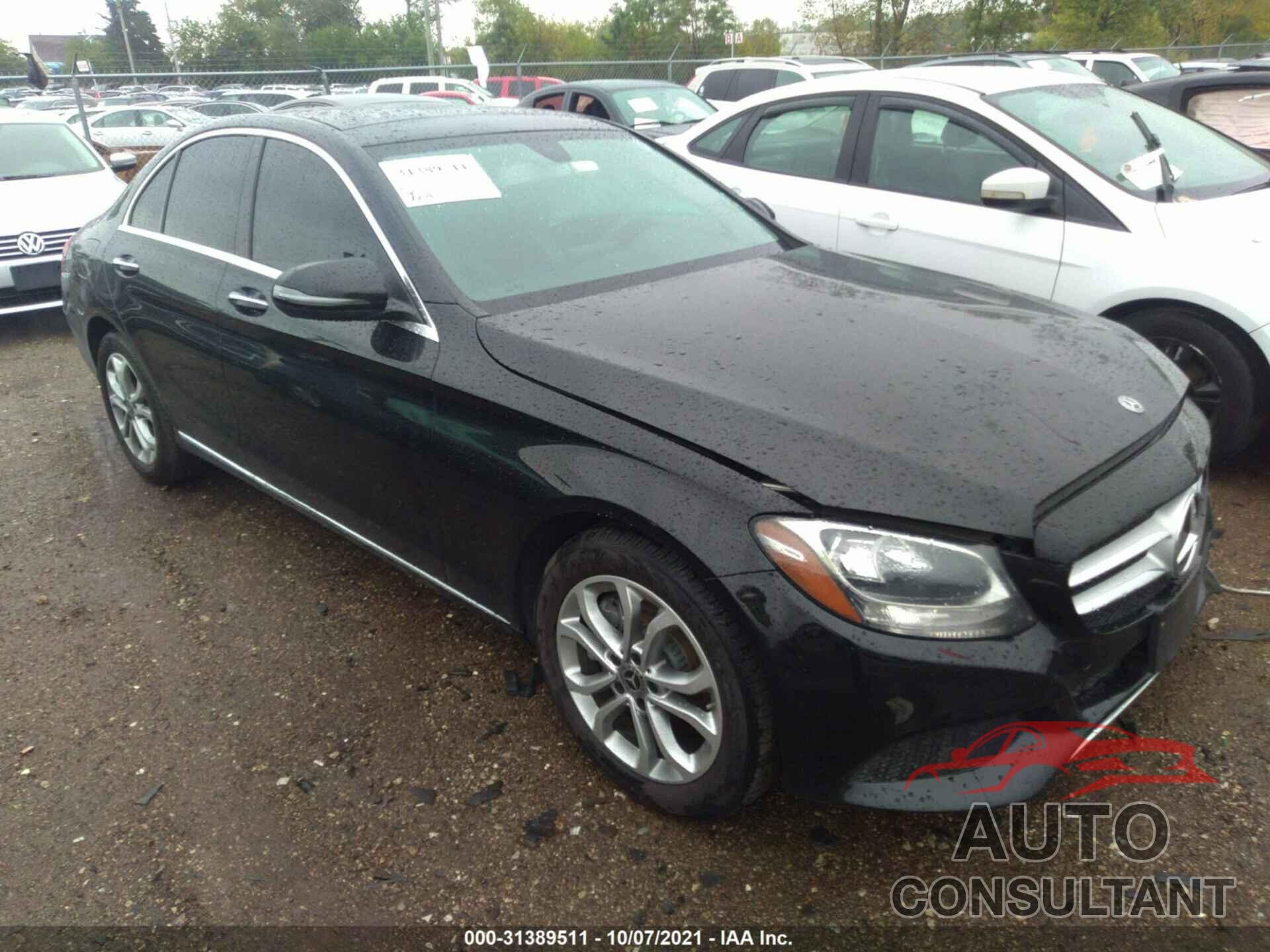 MERCEDES-BENZ C-CLASS 2018 - WDDWF4KB0JR344039