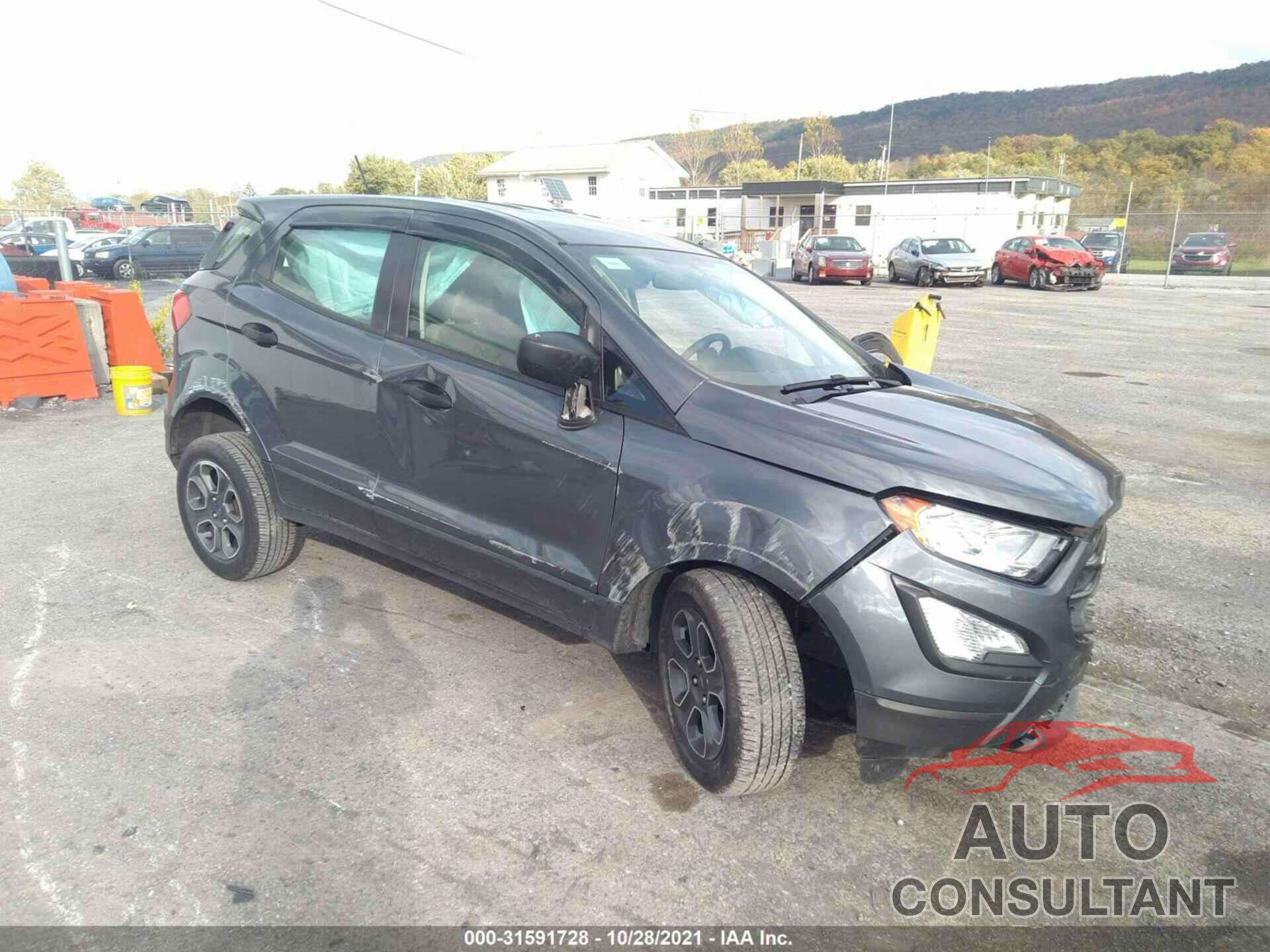 FORD ECOSPORT 2020 - MAJ6S3FL2LC336958