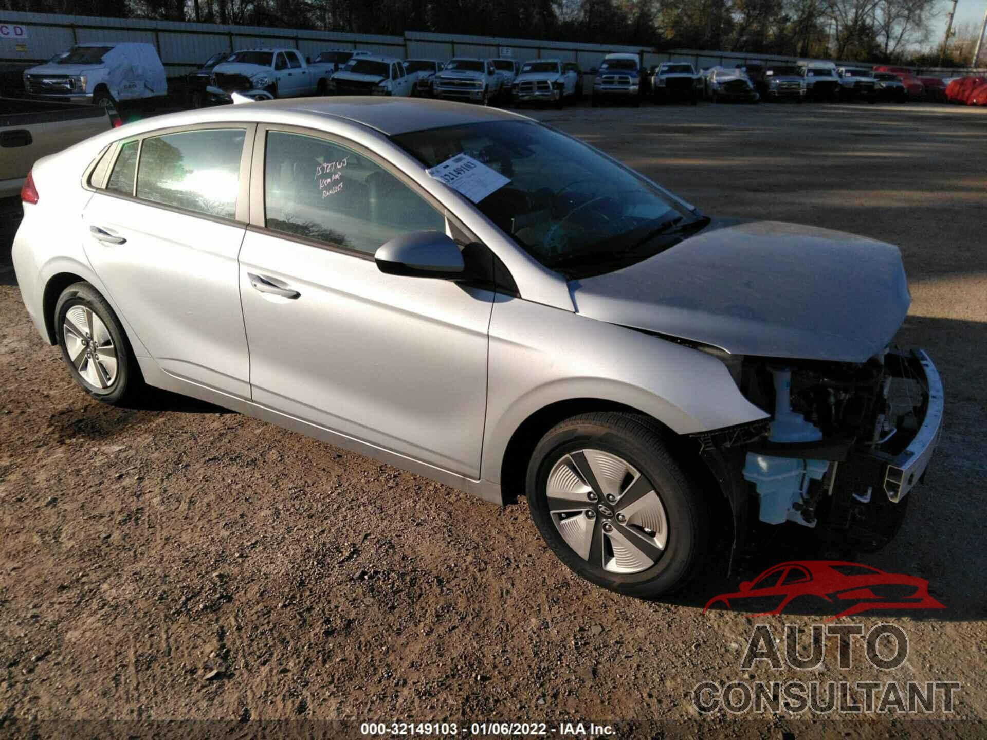 HYUNDAI IONIQ HYBRID 2022 - KMHC65LC5NU271808