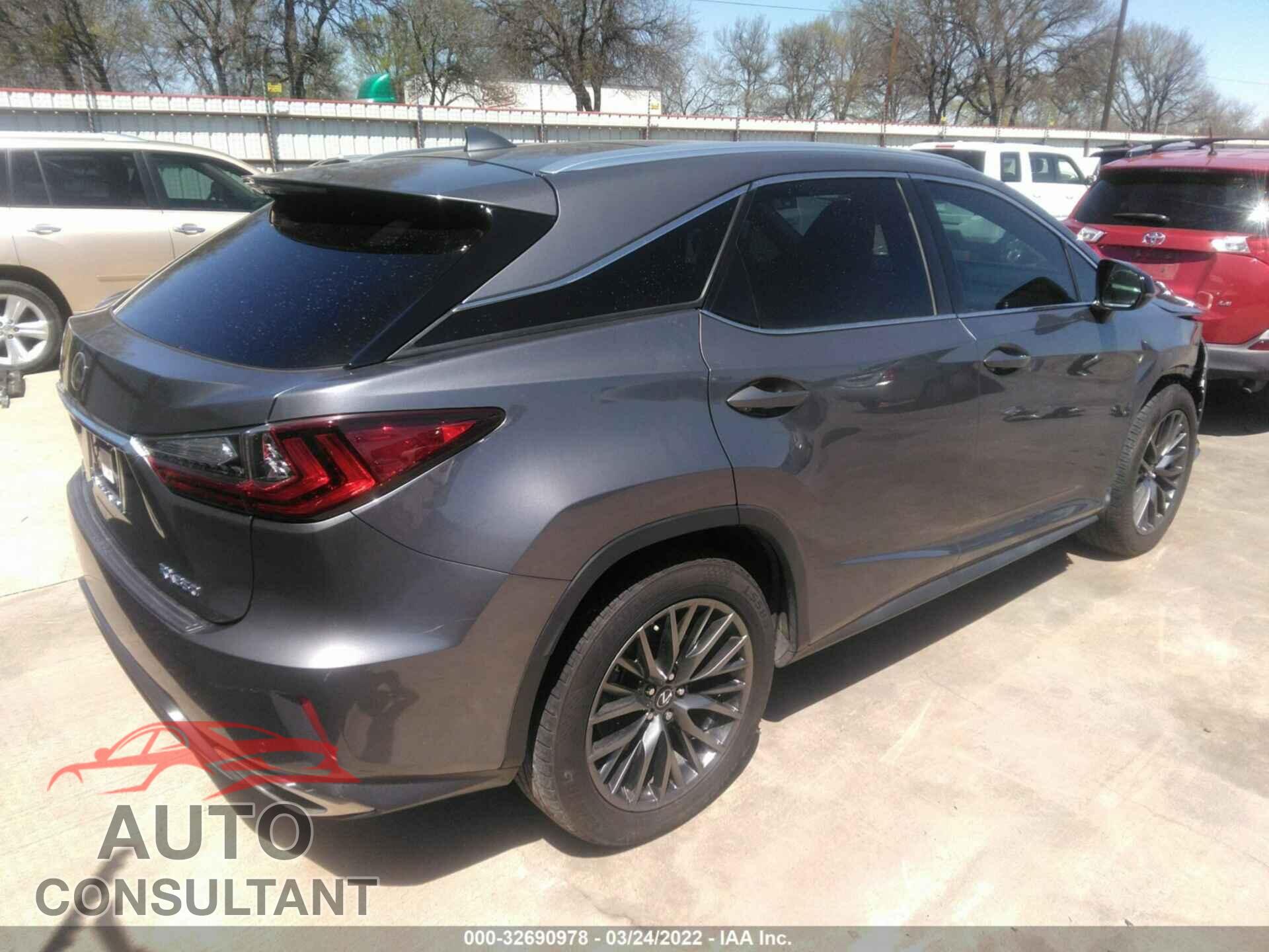 LEXUS RX 2019 - 2T2BZMCA9KC190900