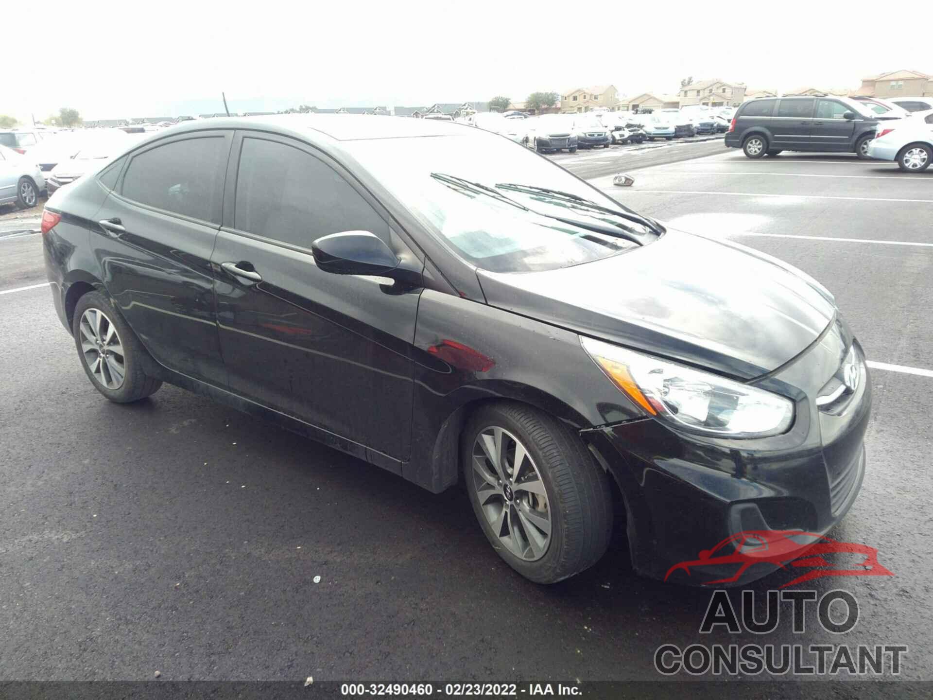 HYUNDAI ACCENT 2017 - KMHCT4AE3HU357680