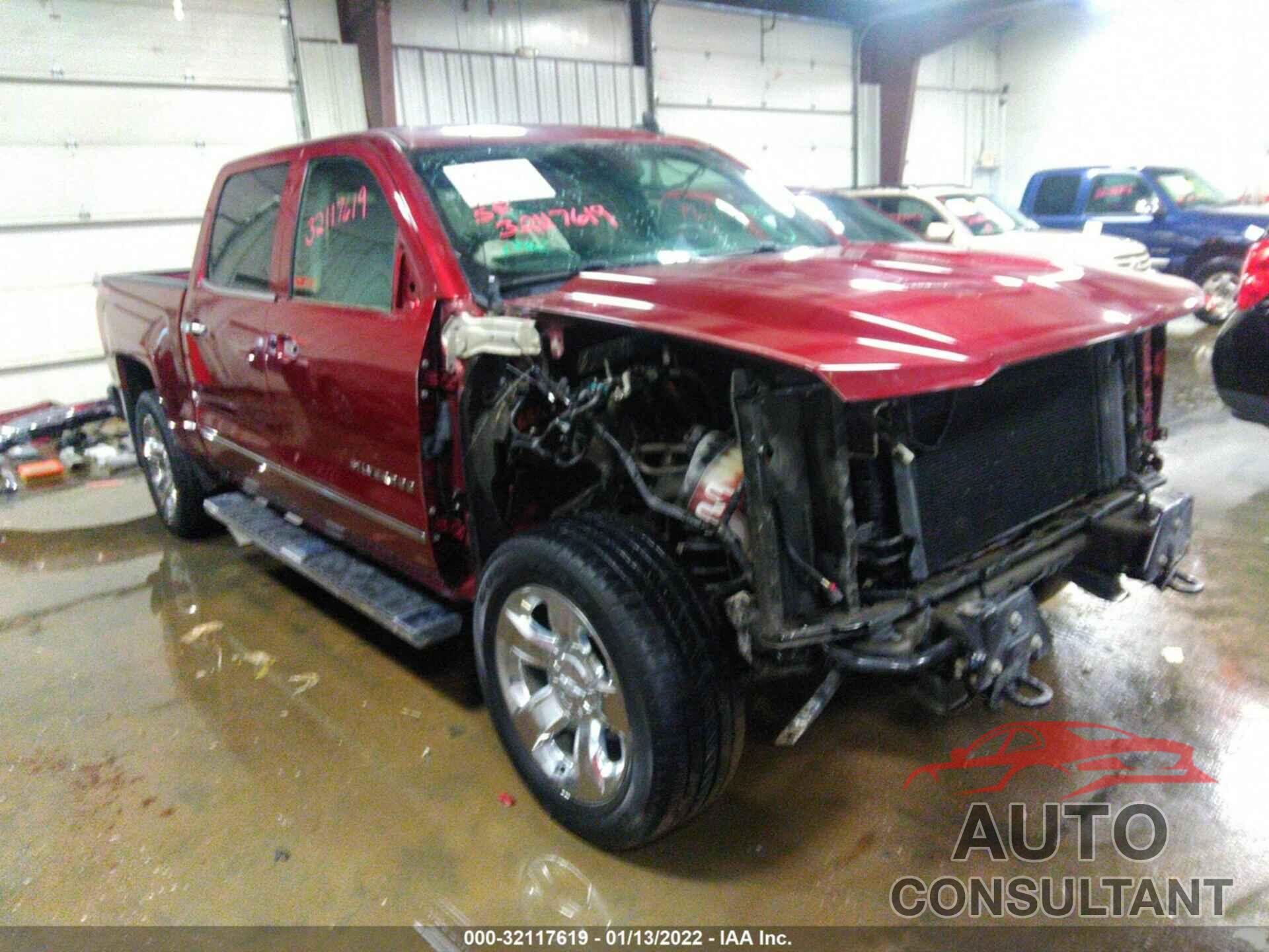 CHEVROLET SILVERADO 1500 2017 - 3GCUKSEC6HG282355