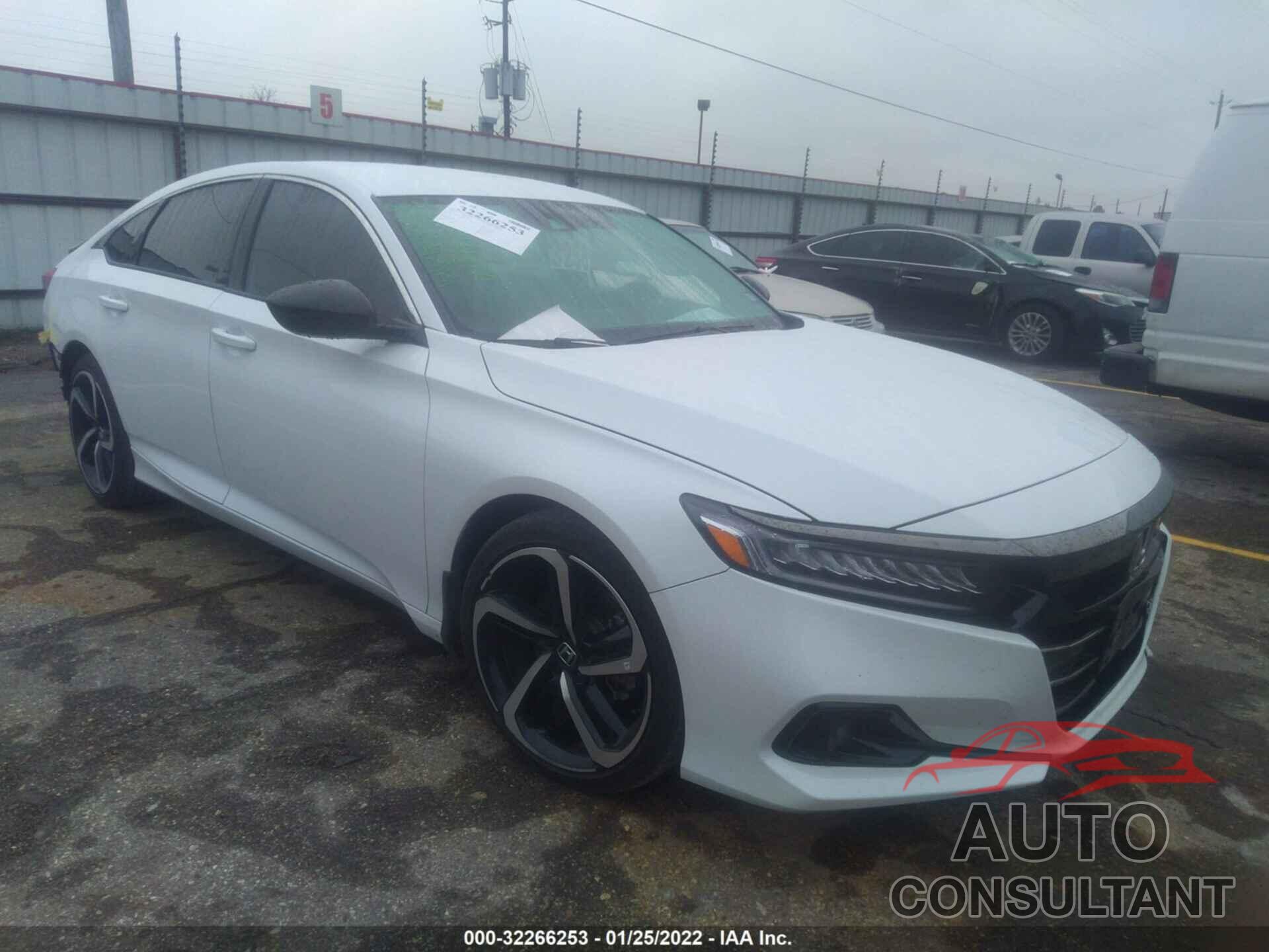 HONDA ACCORD SEDAN 2021 - 1HGCV1F36MA046925