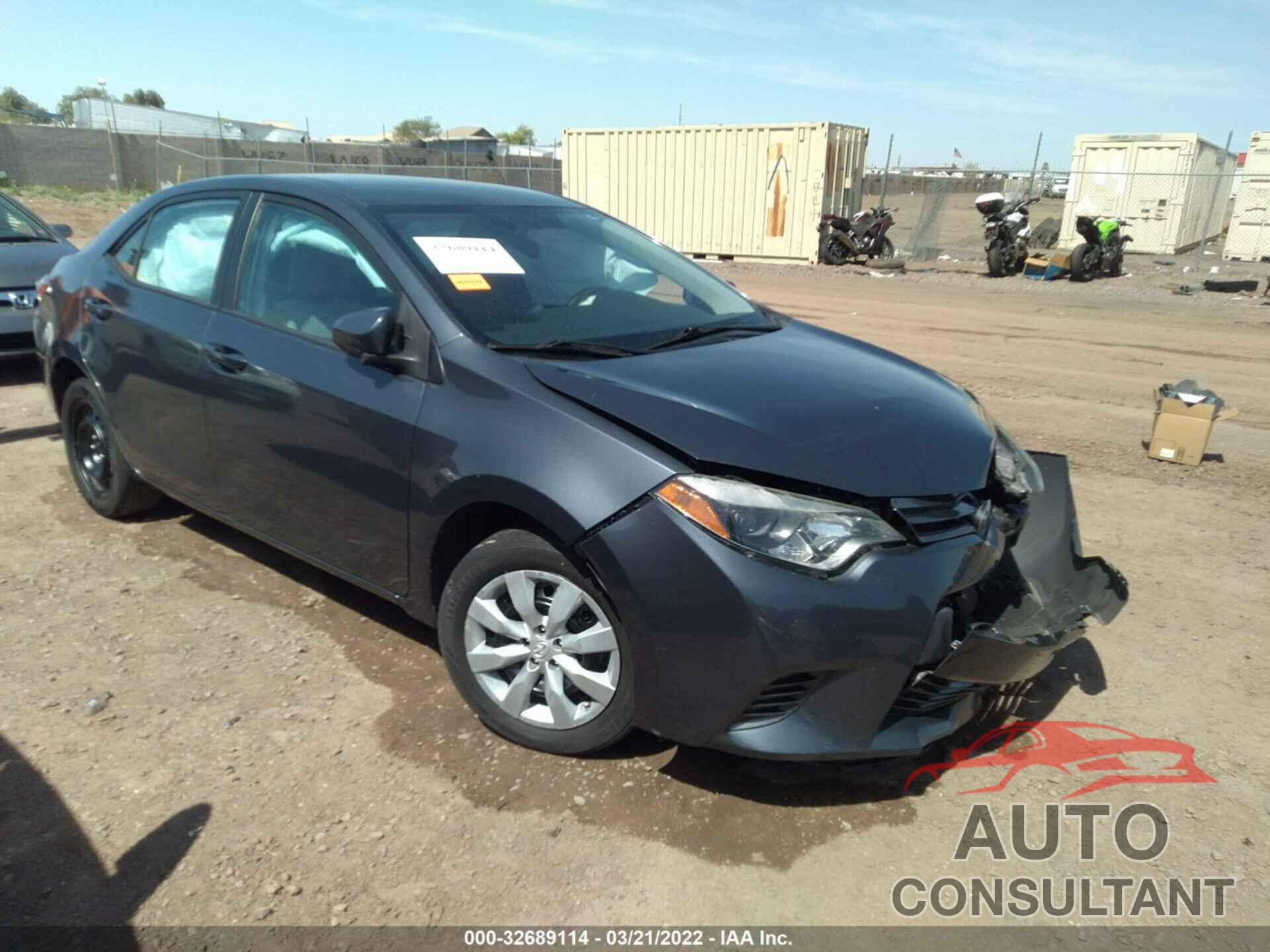 TOYOTA COROLLA 2016 - 5YFBURHE2GP434163