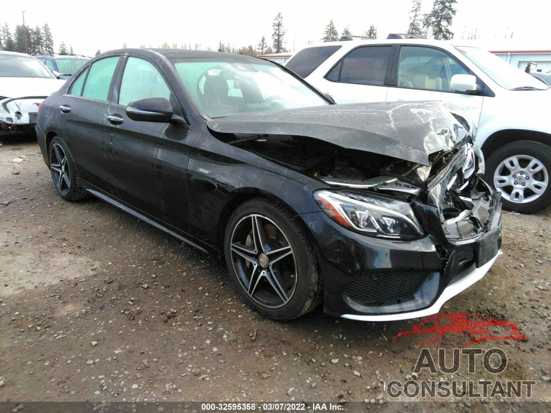 MERCEDES-BENZ C-CLASS 2016 - 55SWF6EB3GU114235