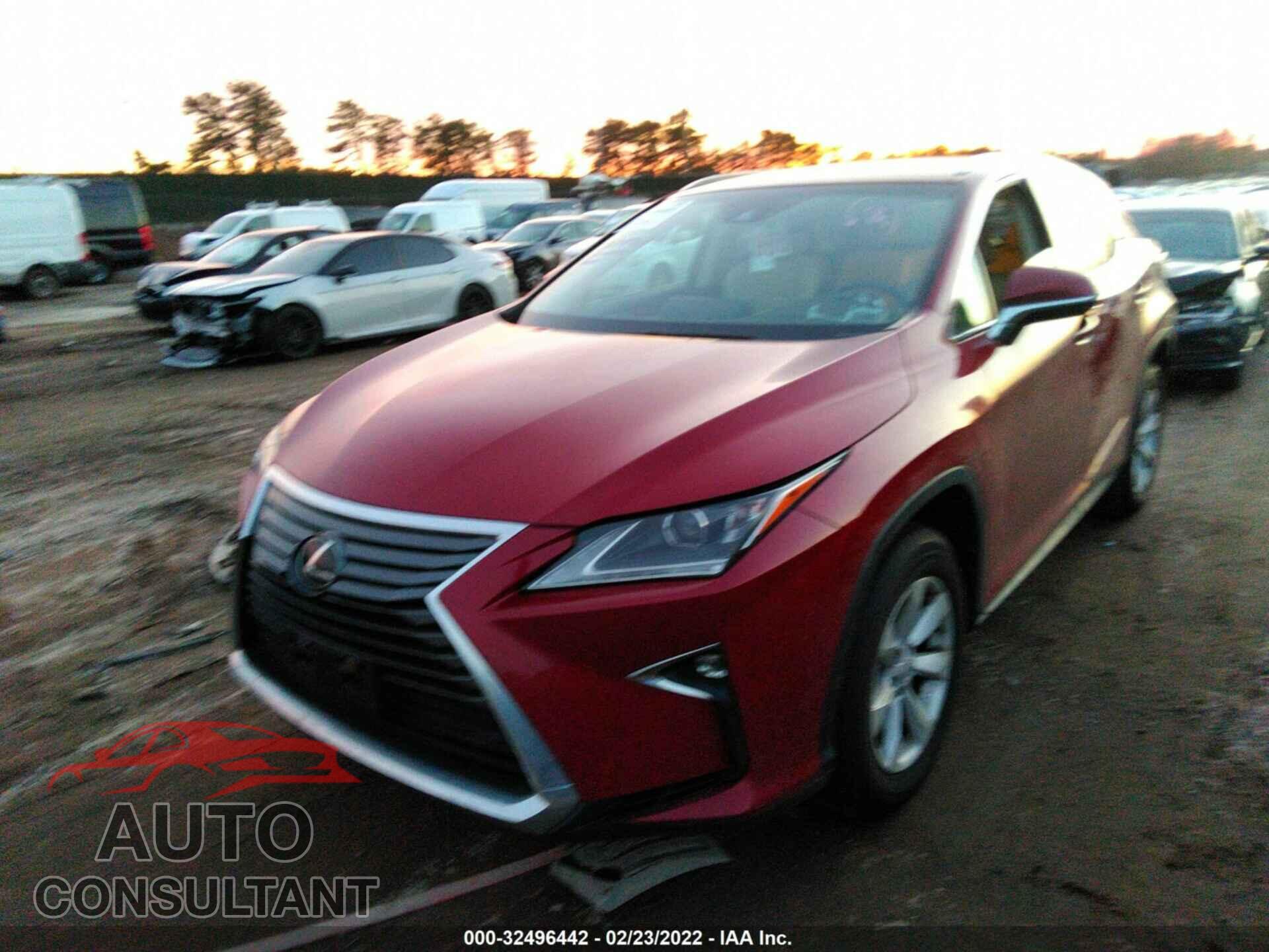 LEXUS RX 2017 - 2T2BZMCA4HC107625