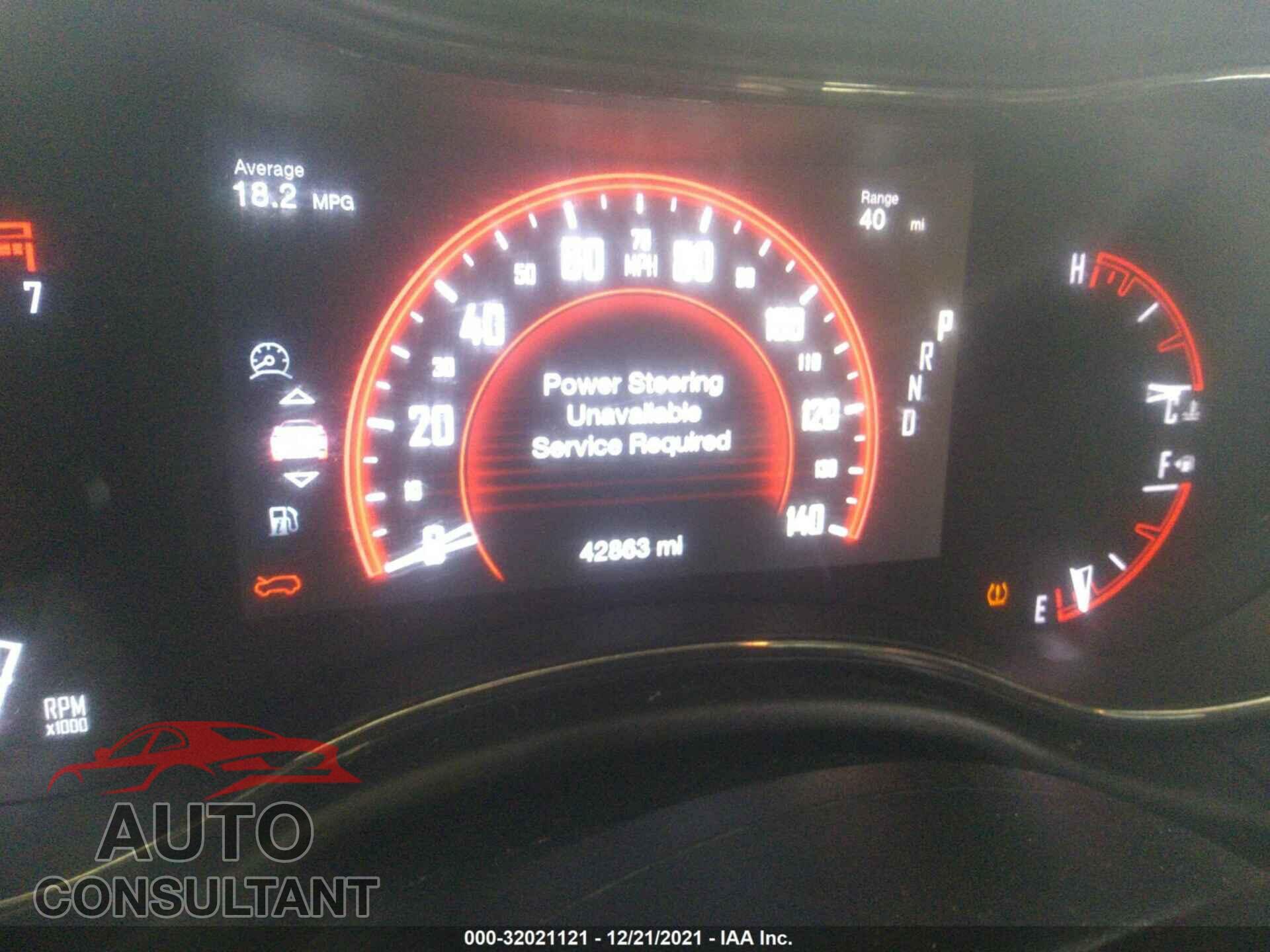 DODGE DURANGO 2020 - 1C4RDHDG3LC307912