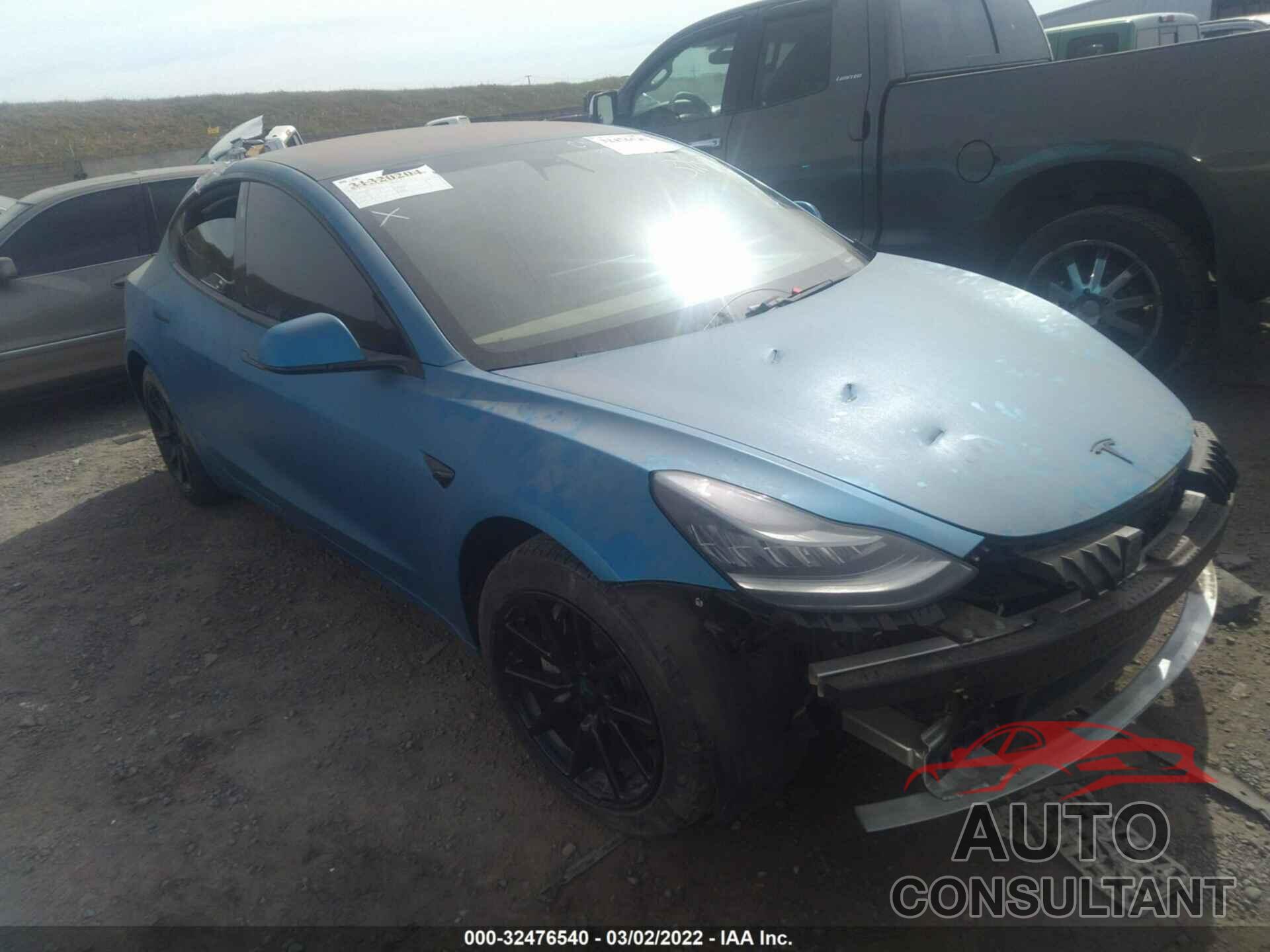 TESLA MODEL 3 2019 - 5YJ3E1EA6KF306064