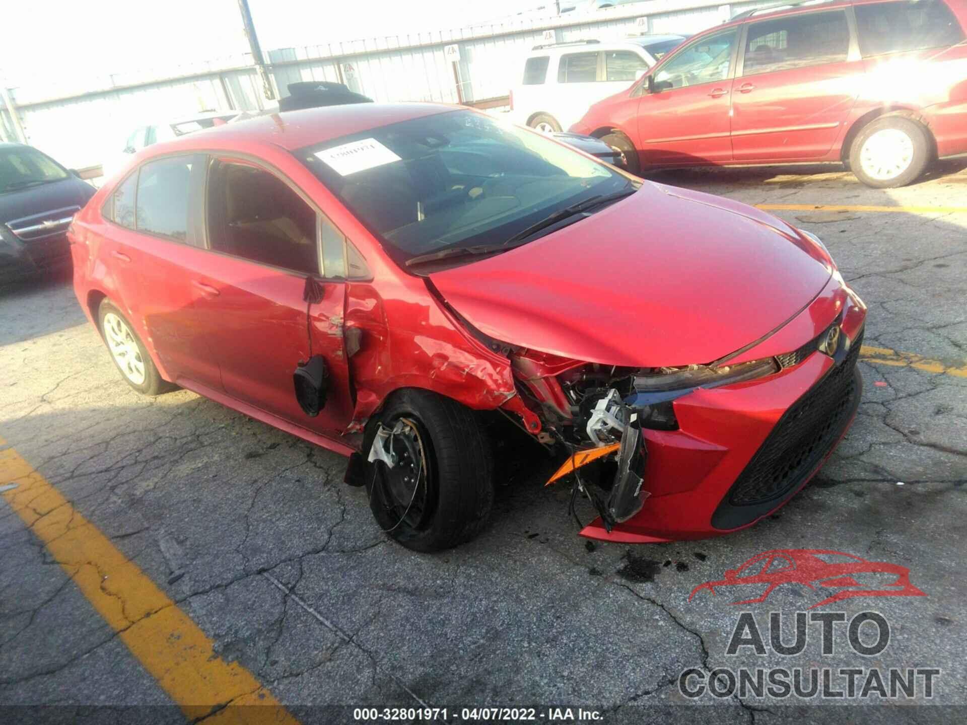TOYOTA COROLLA 2020 - 5YFEPRAE1LP074196