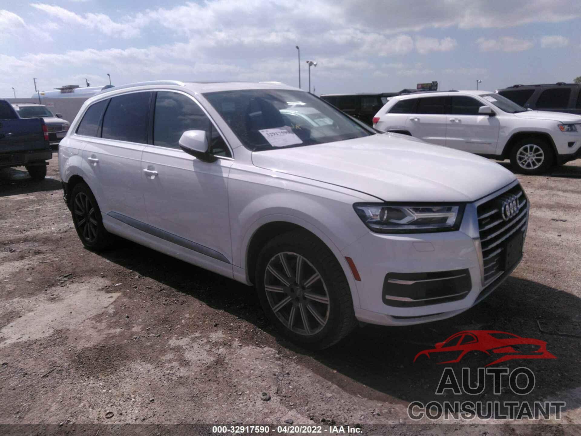 AUDI Q7 2017 - WA1LHAF72HD045049