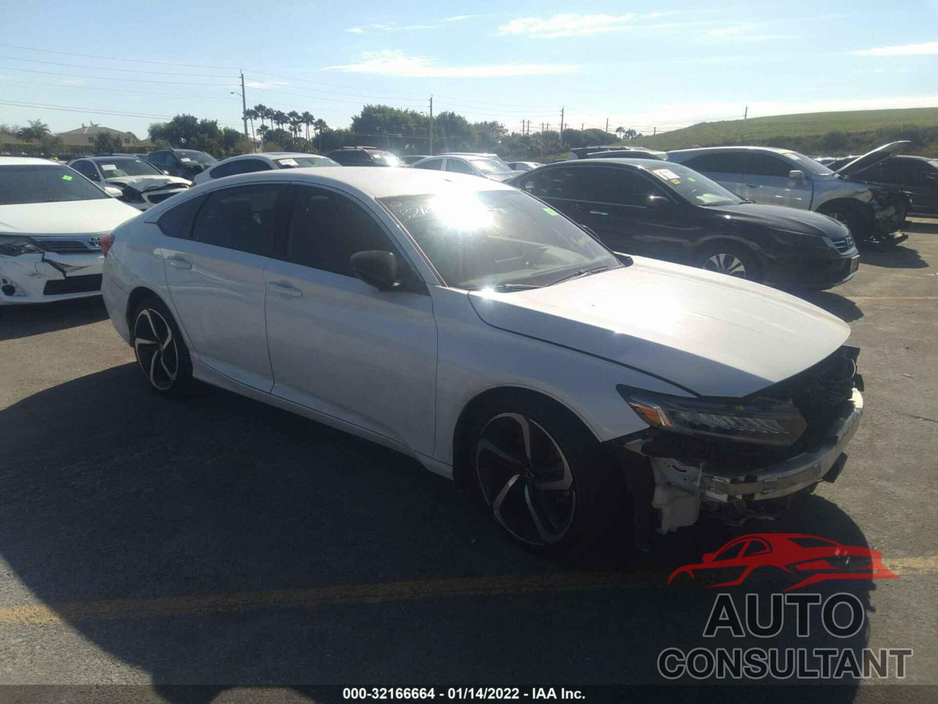 HONDA ACCORD SEDAN 2021 - 1HGCV1F39MA058227