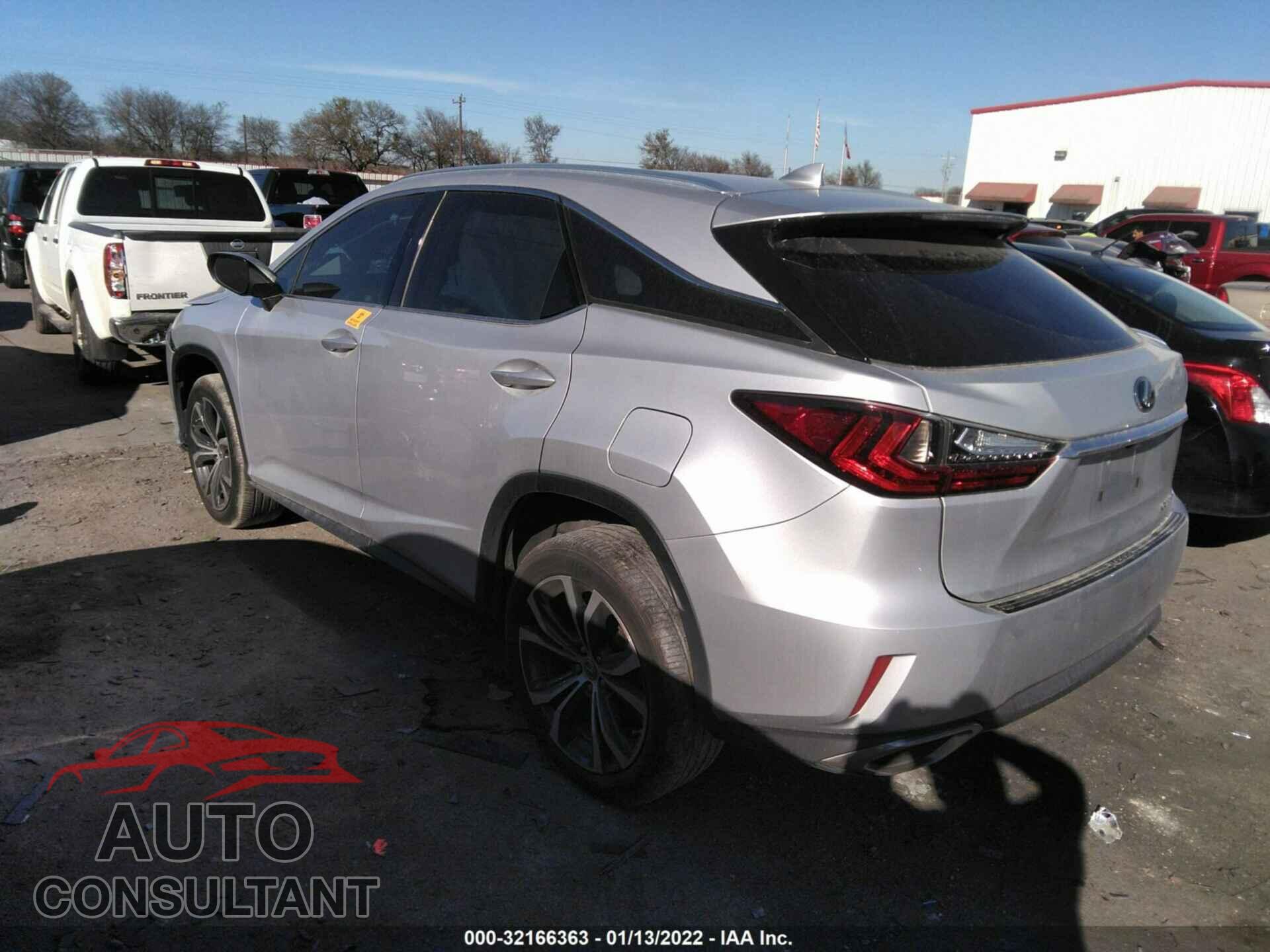 LEXUS RX 2017 - 2T2ZZMCA0HC073150