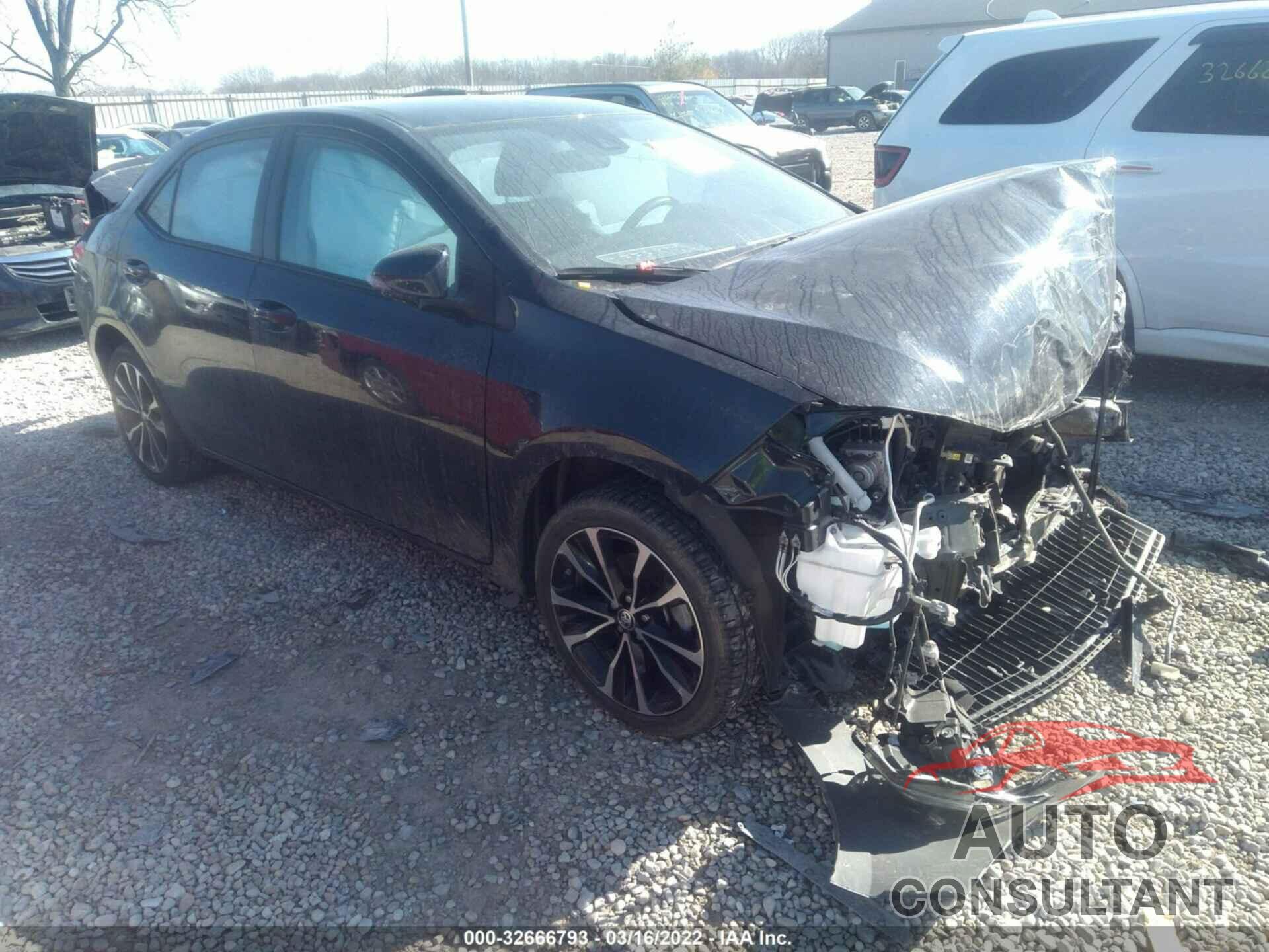 TOYOTA COROLLA 2018 - 2T1BURHE1JC042010