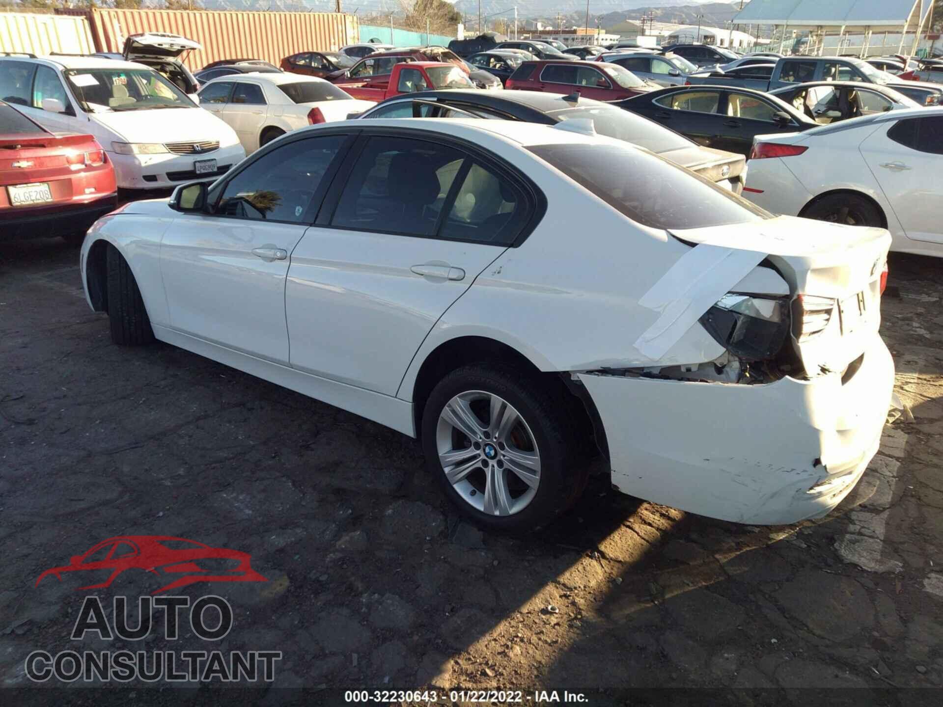 BMW 3 SERIES 2016 - WBA8E9G58GNT82928