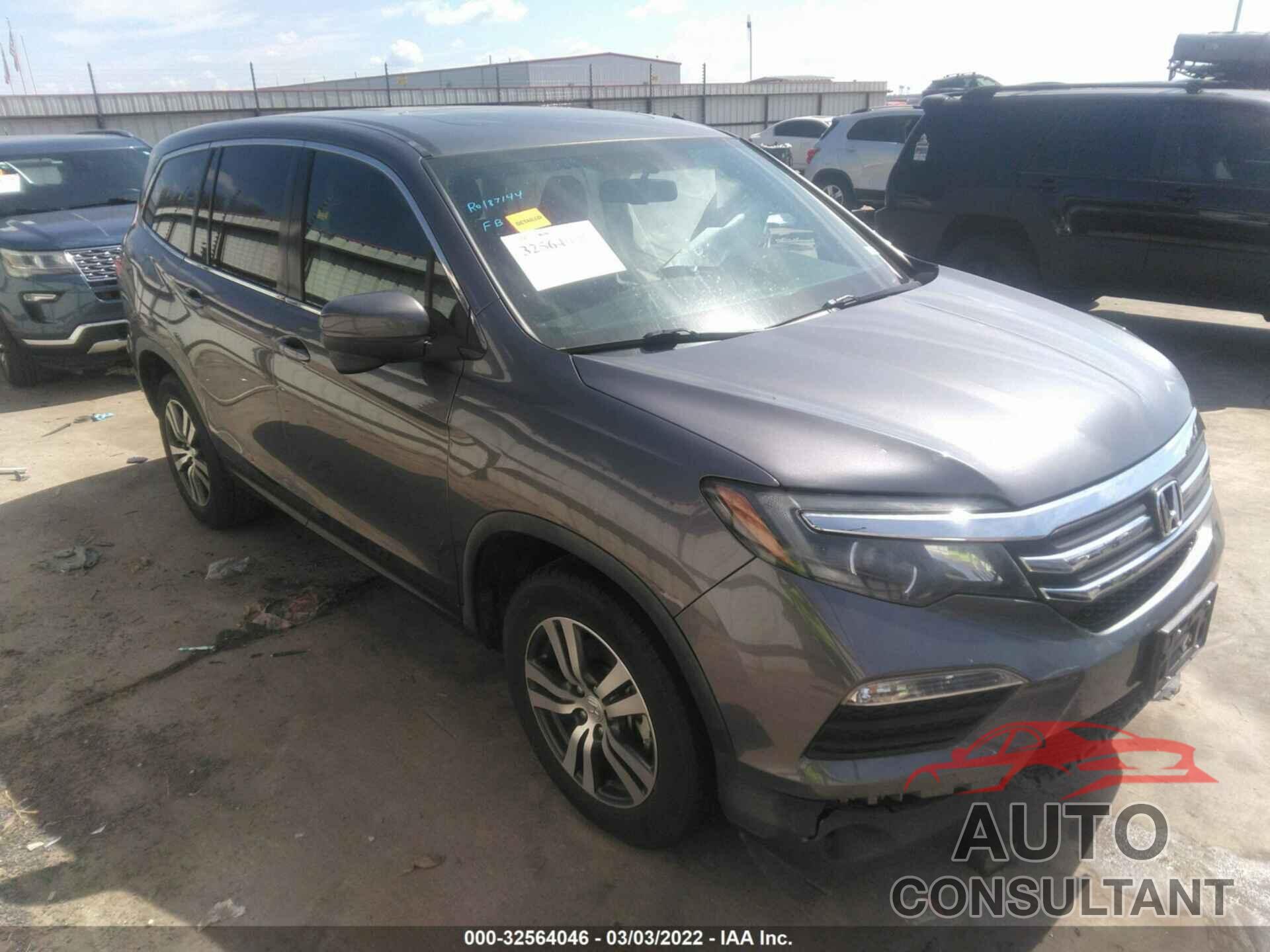 HONDA PILOT 2016 - 5FNYF5H71GB051731
