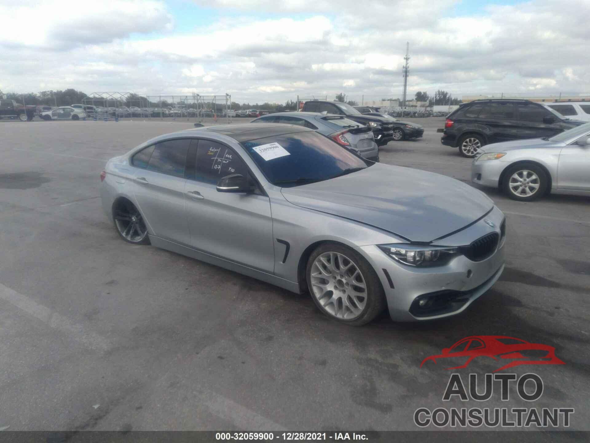 BMW 4 SERIES 2018 - WBA4J5C5XJBF07738