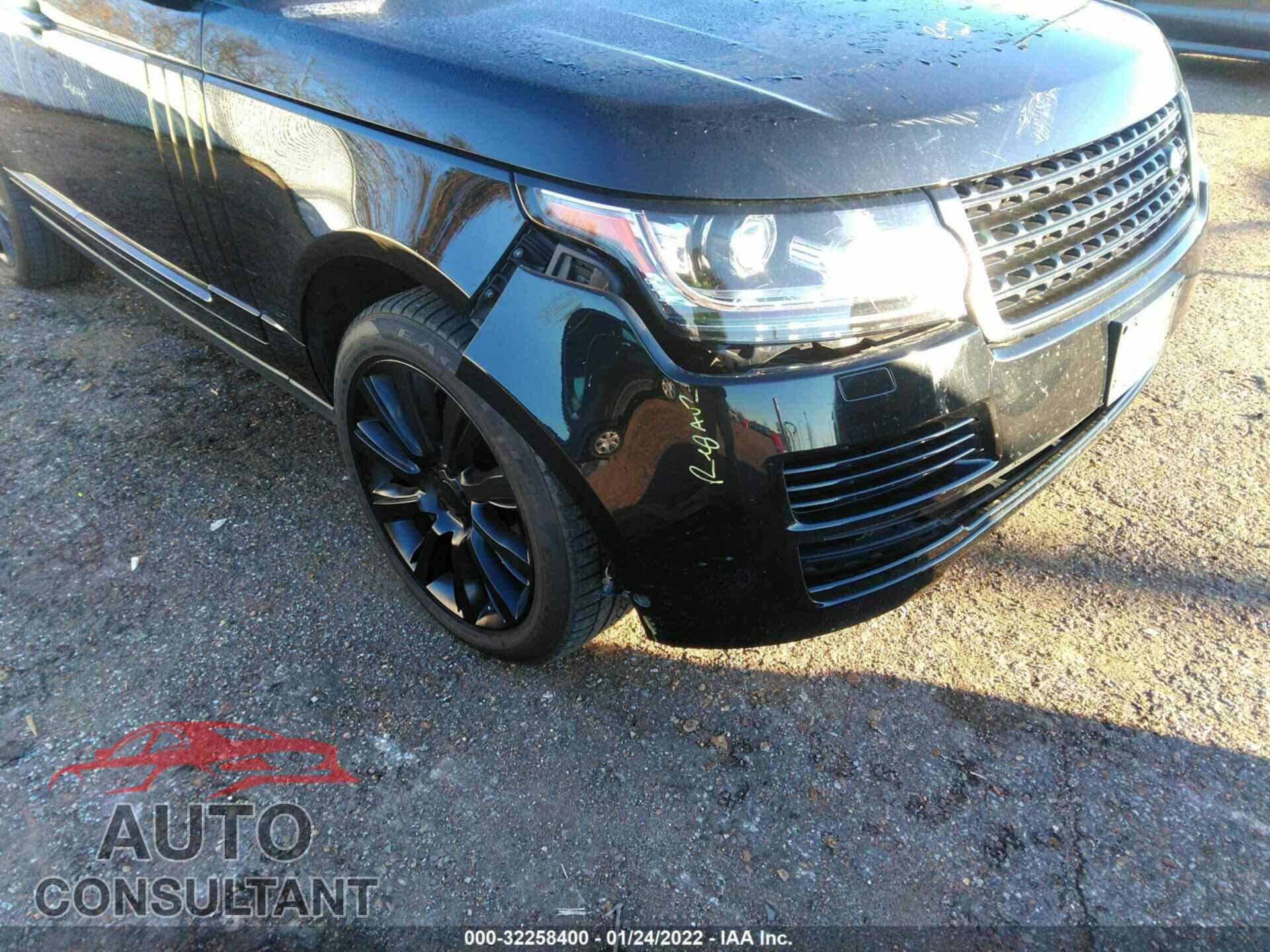LAND ROVER RANGE ROVER 2016 - SALGS2EF5GA260702