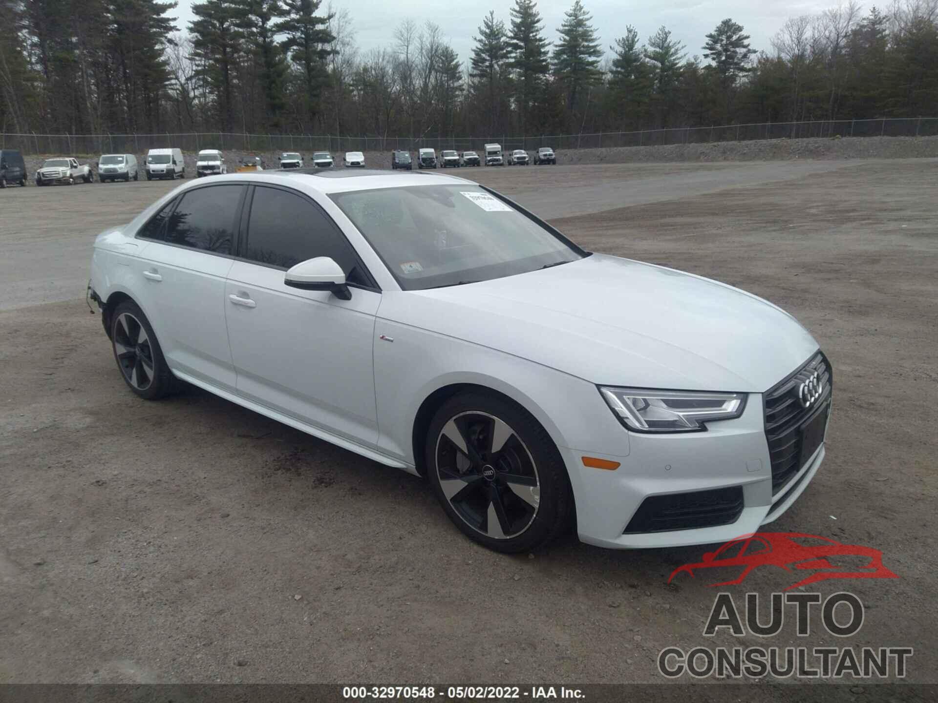 AUDI A4 2017 - WAUENAF48HN039566