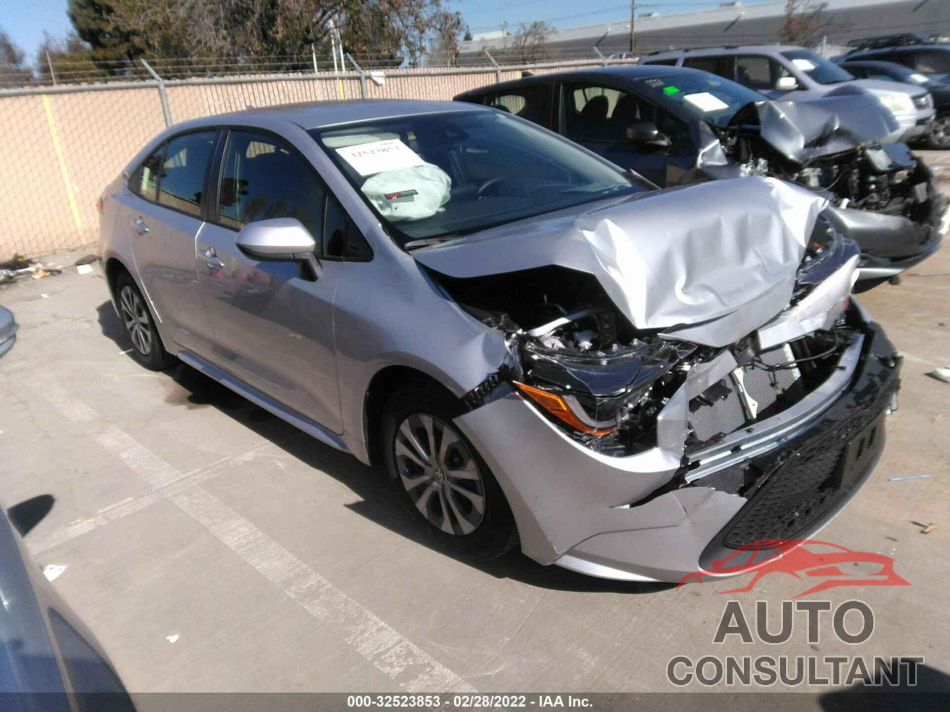 TOYOTA COROLLA 2022 - JTDEAMDE4NJ045489