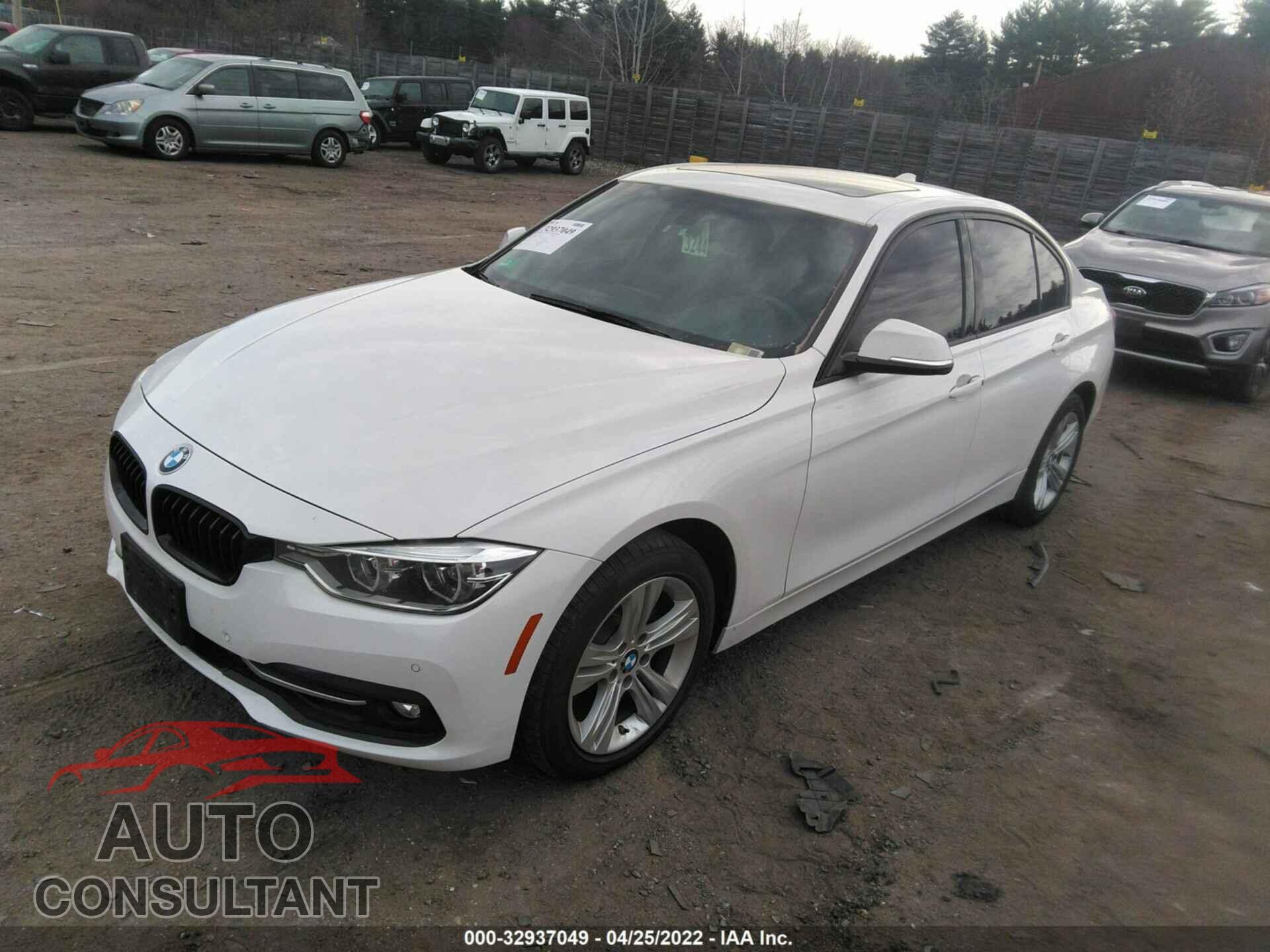 BMW 3 SERIES 2016 - WBA8E3G59GNU01225