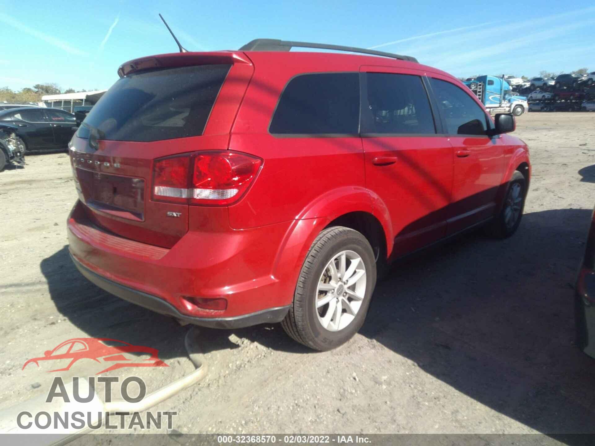 DODGE JOURNEY 2017 - 3C4PDCBB5HT562865