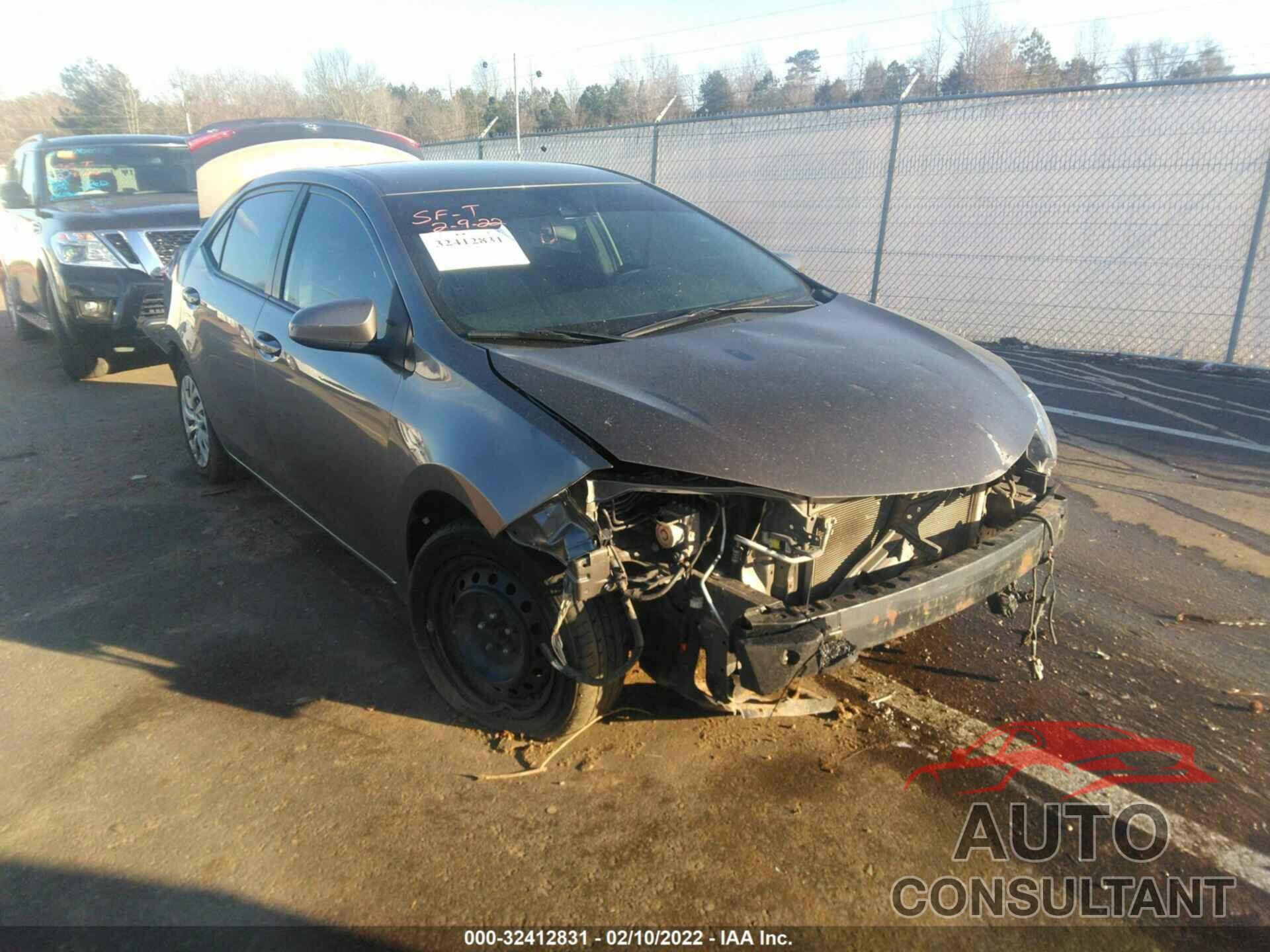 TOYOTA COROLLA 2017 - 2T1BURHE2HC928847
