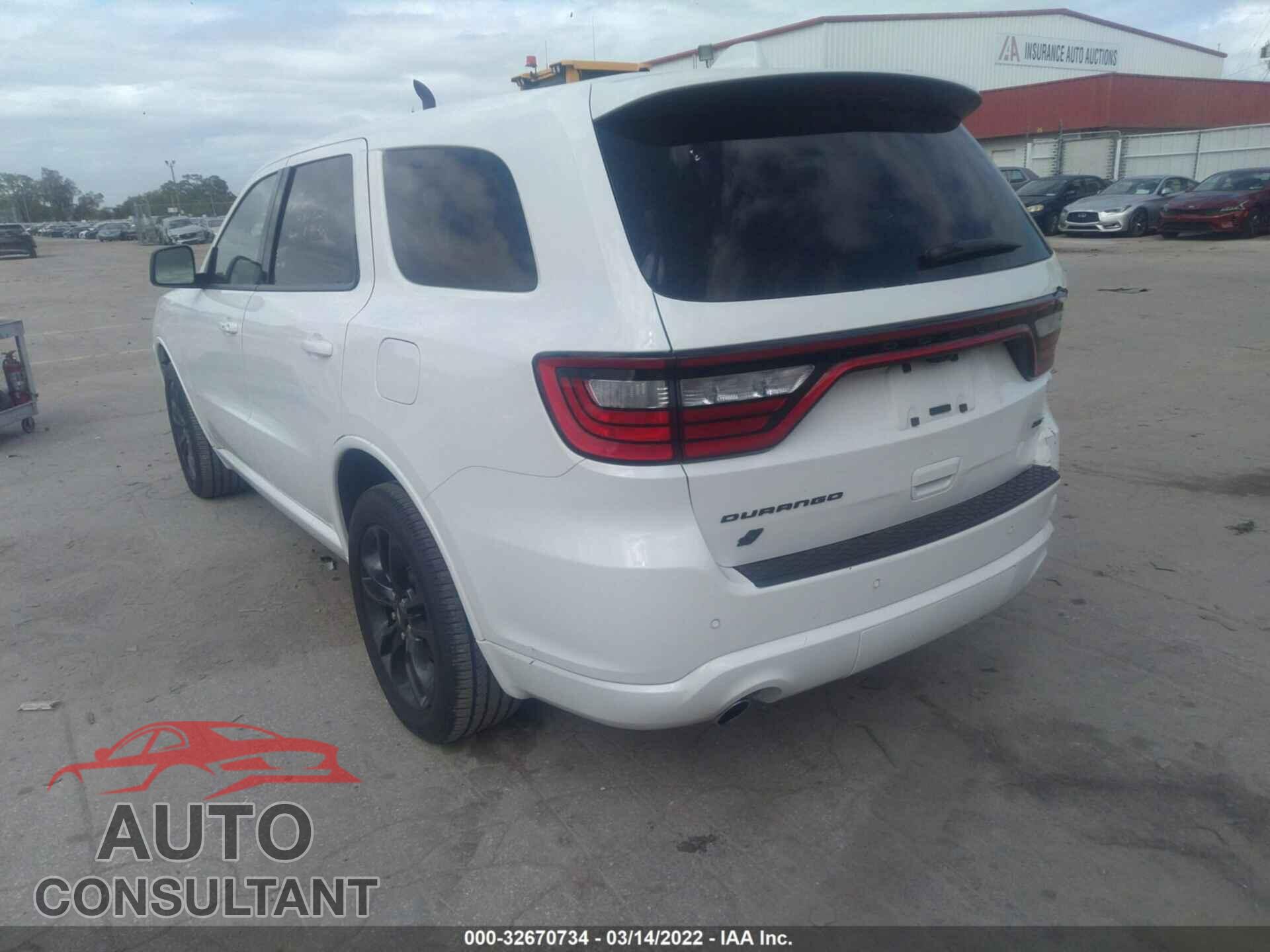 DODGE DURANGO 2021 - 1C4RDJDG6MC641649