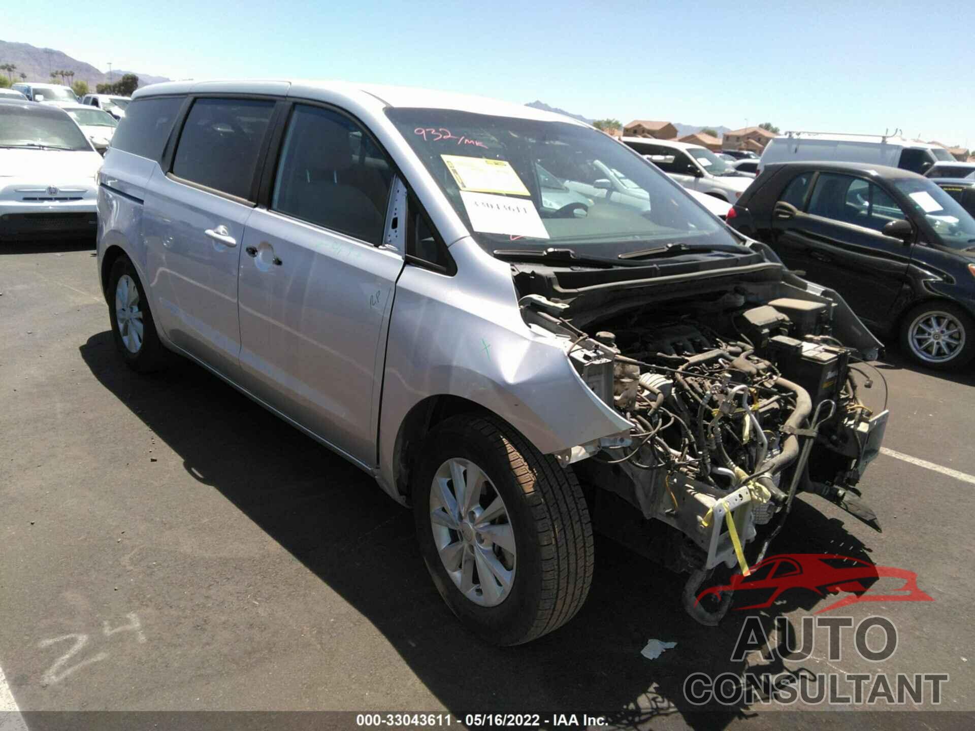 KIA SEDONA 2017 - KNDMB5C12H6219113