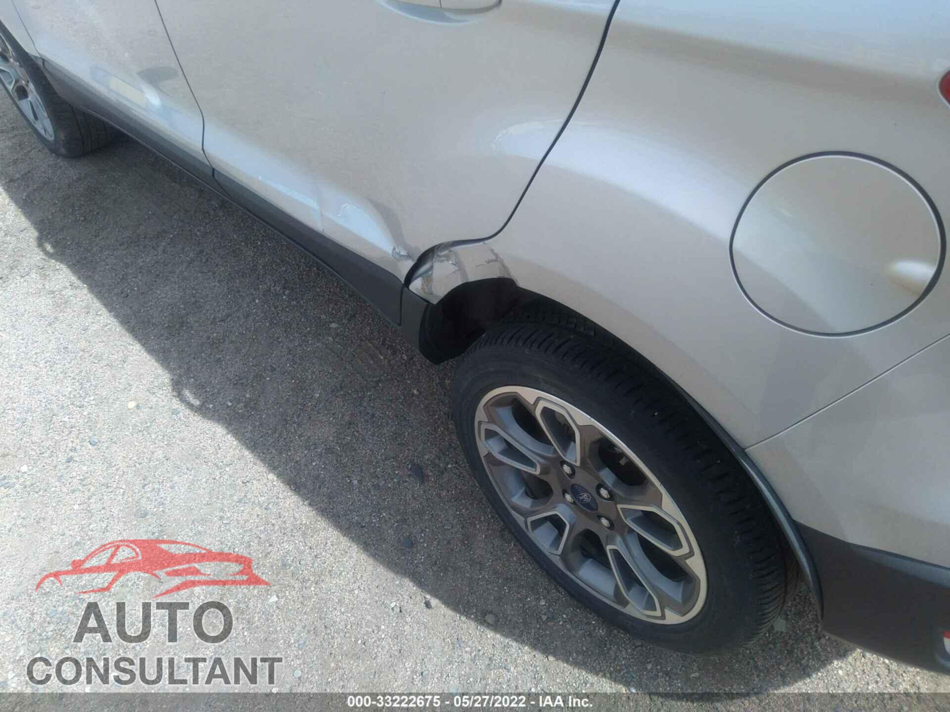 FORD ECOSPORT 2020 - MAJ6S3KL6LC359052