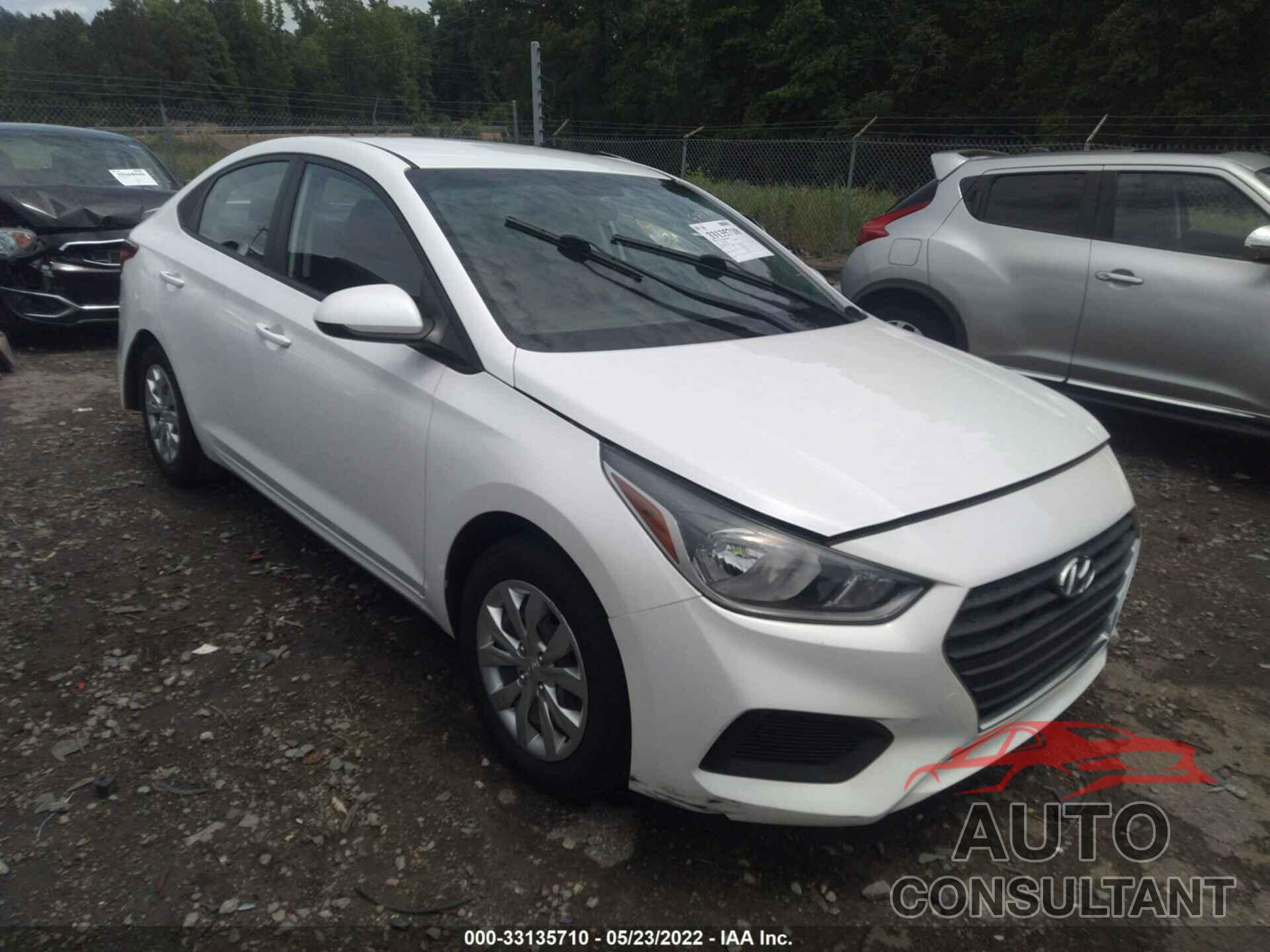 HYUNDAI ACCENT 2018 - 3KPC24A34JE023166