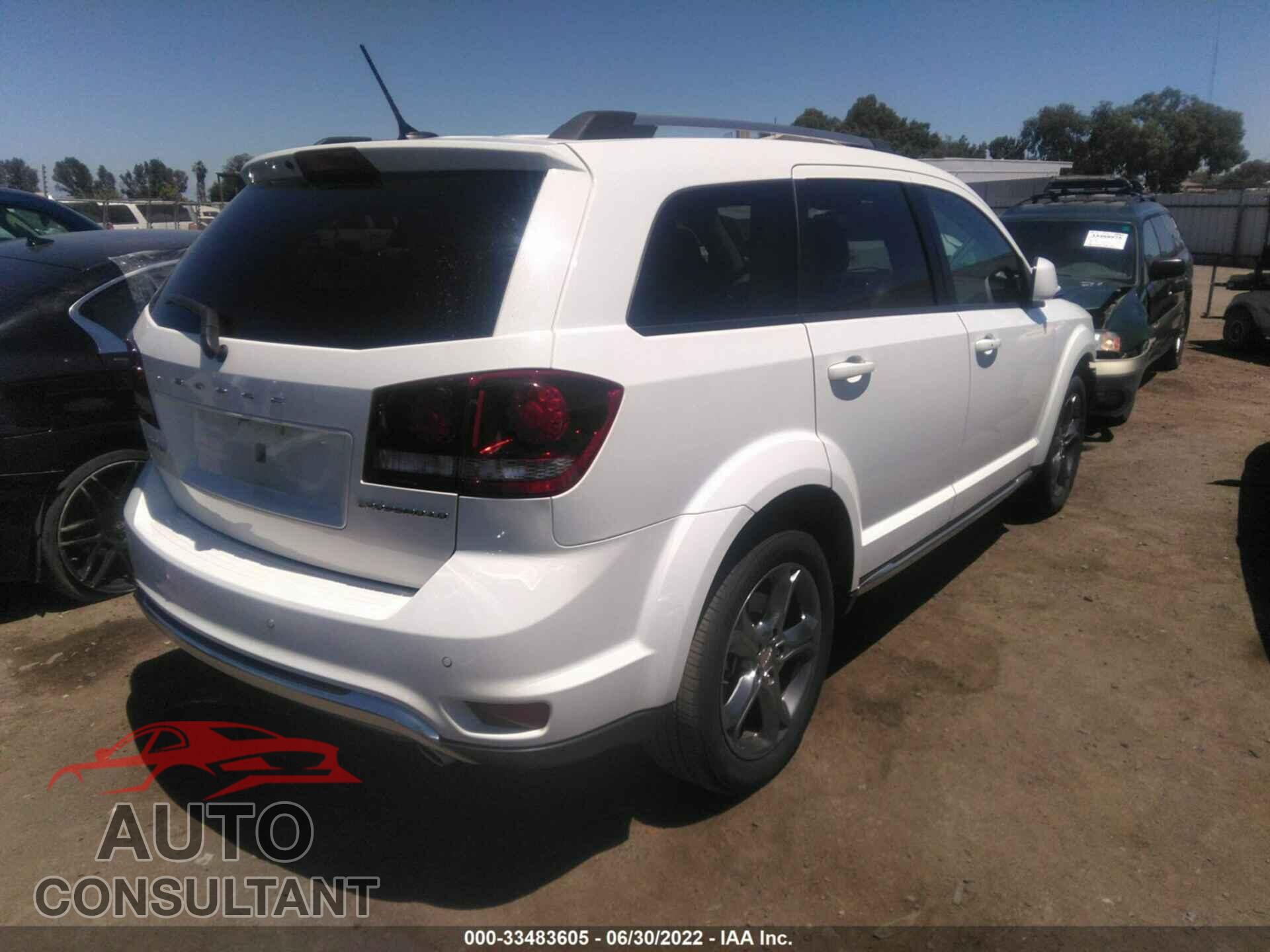 DODGE JOURNEY 2017 - 3C4PDCGGXHT673495
