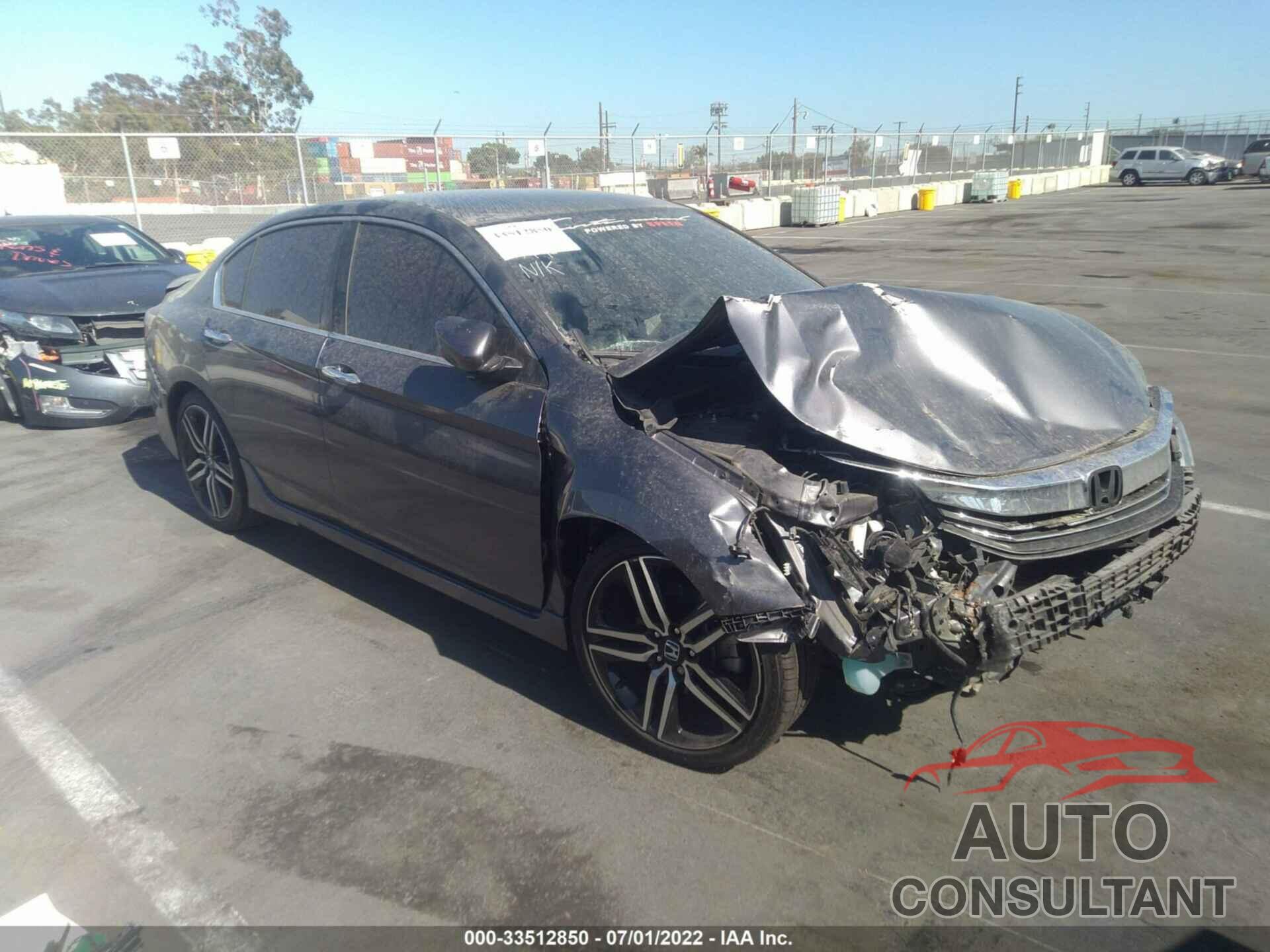 HONDA ACCORD SEDAN 2017 - 1HGCR2F58HA255214