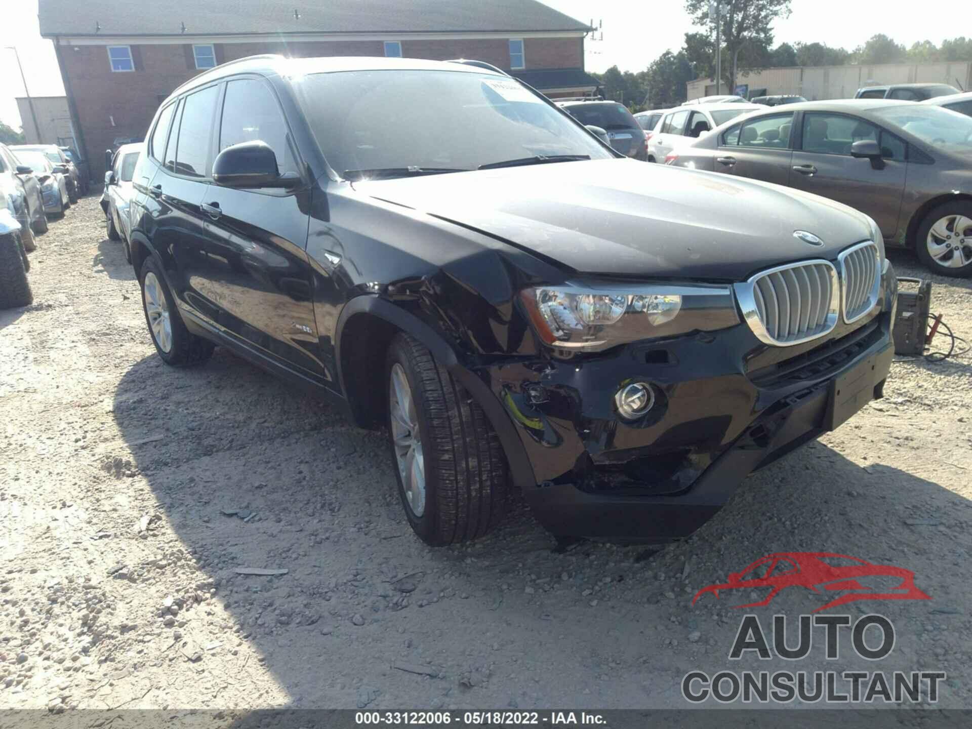 BMW X3 2017 - 5UXWX9C30H0T23796