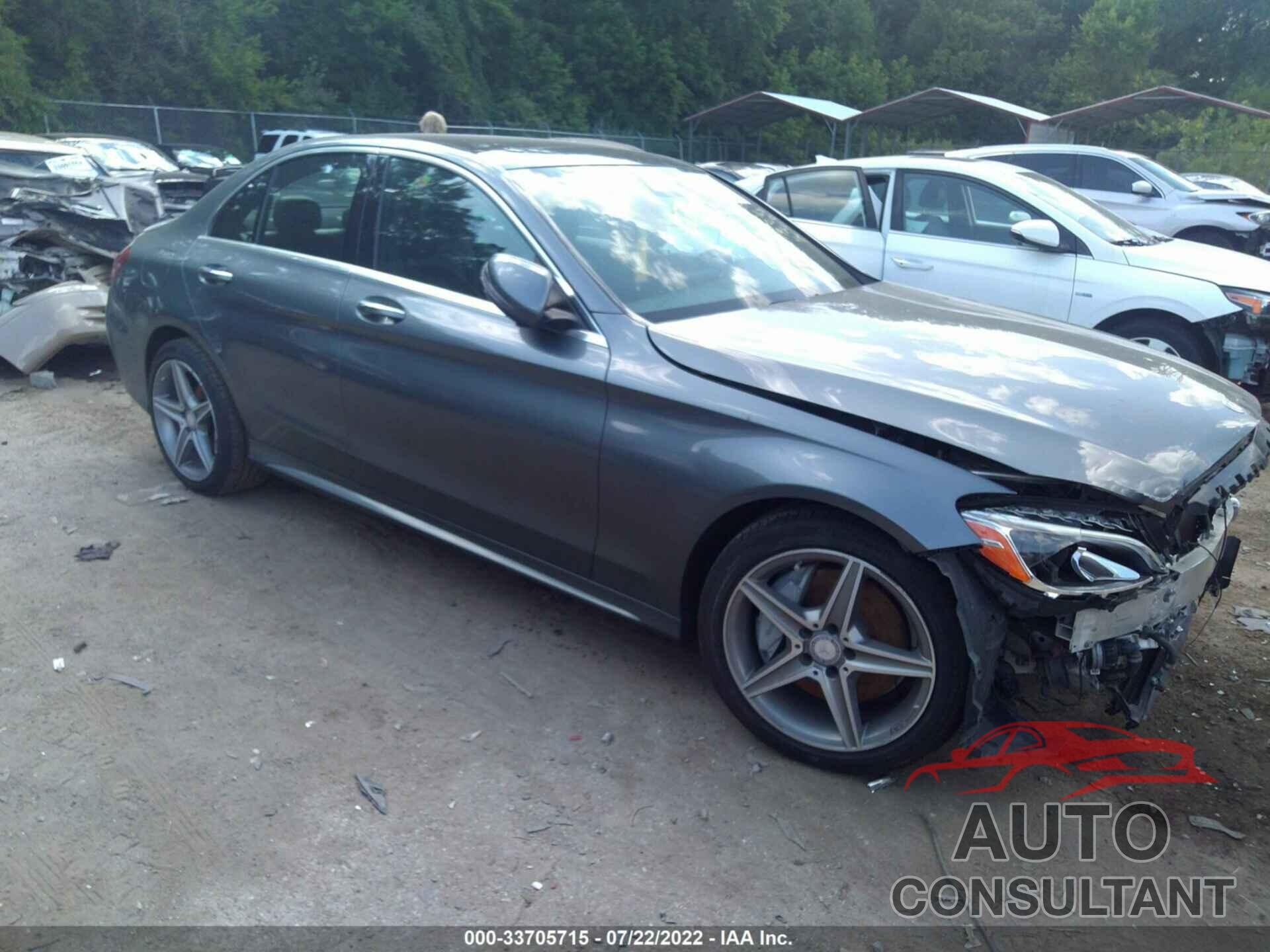 MERCEDES-BENZ C-CLASS 2017 - 55SWF4KB5HU198682