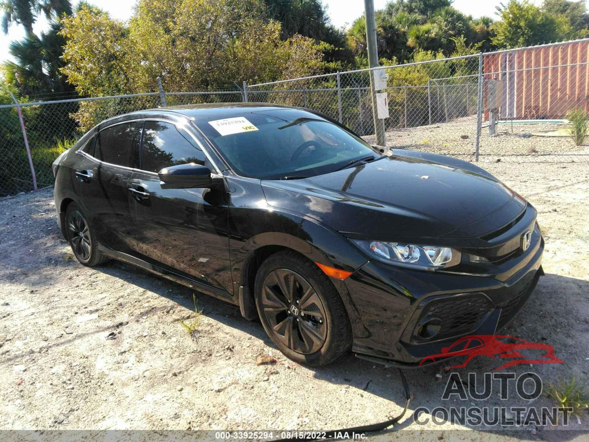HONDA CIVIC HATCHBACK 2019 - SHHFK7H60KU223308