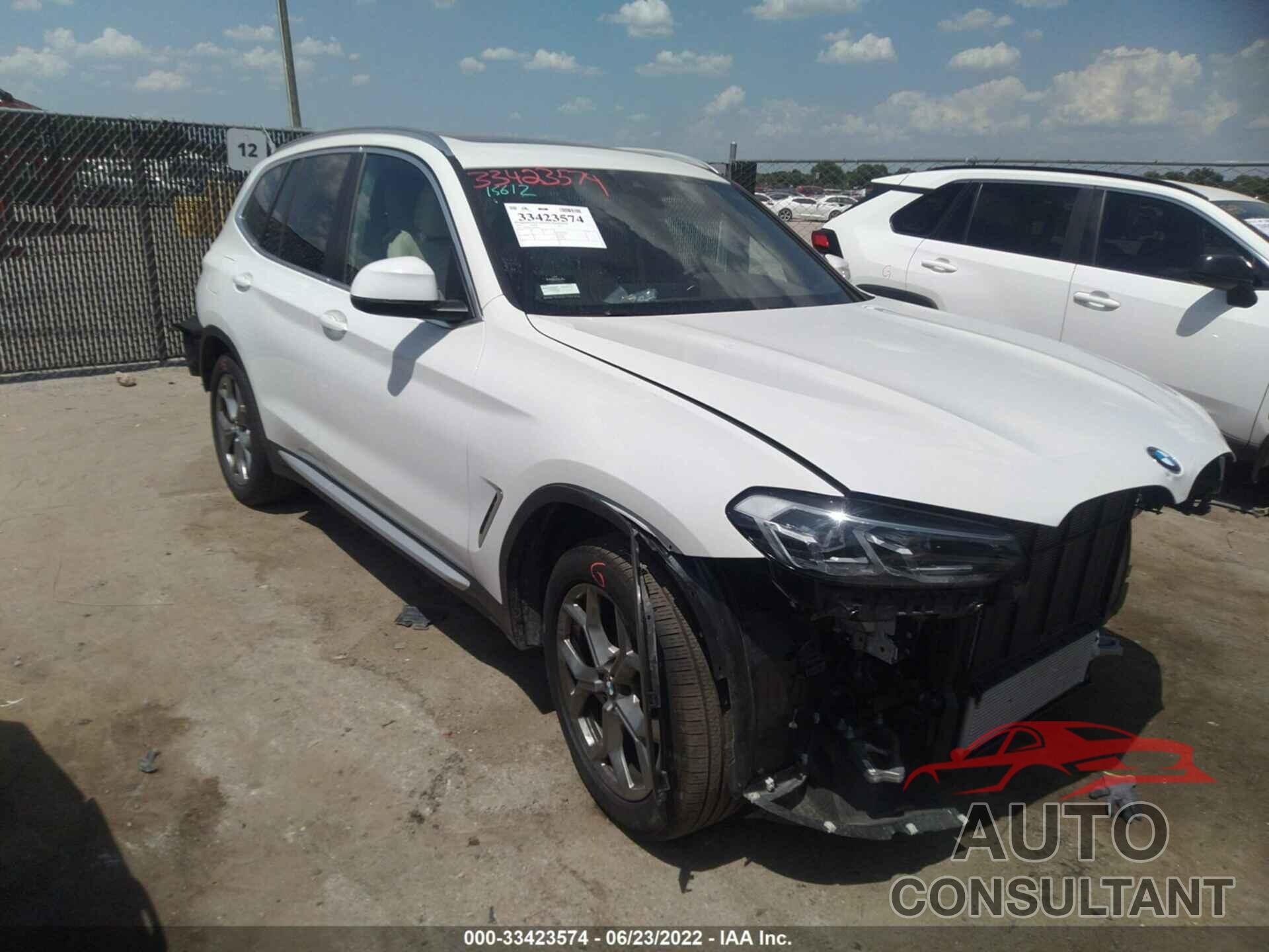 BMW X3 2022 - 5UX43DP02N9J95185