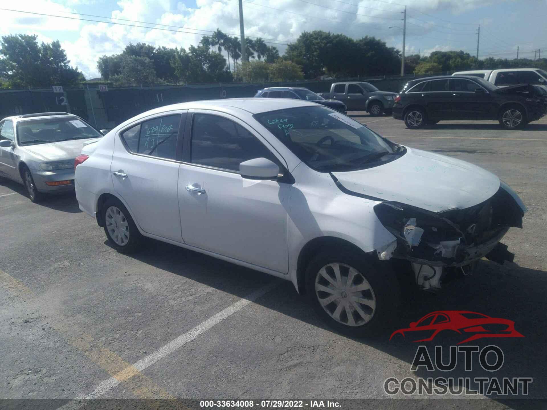 NISSAN VERSA 2016 - 3N1CN7AP7GL844166