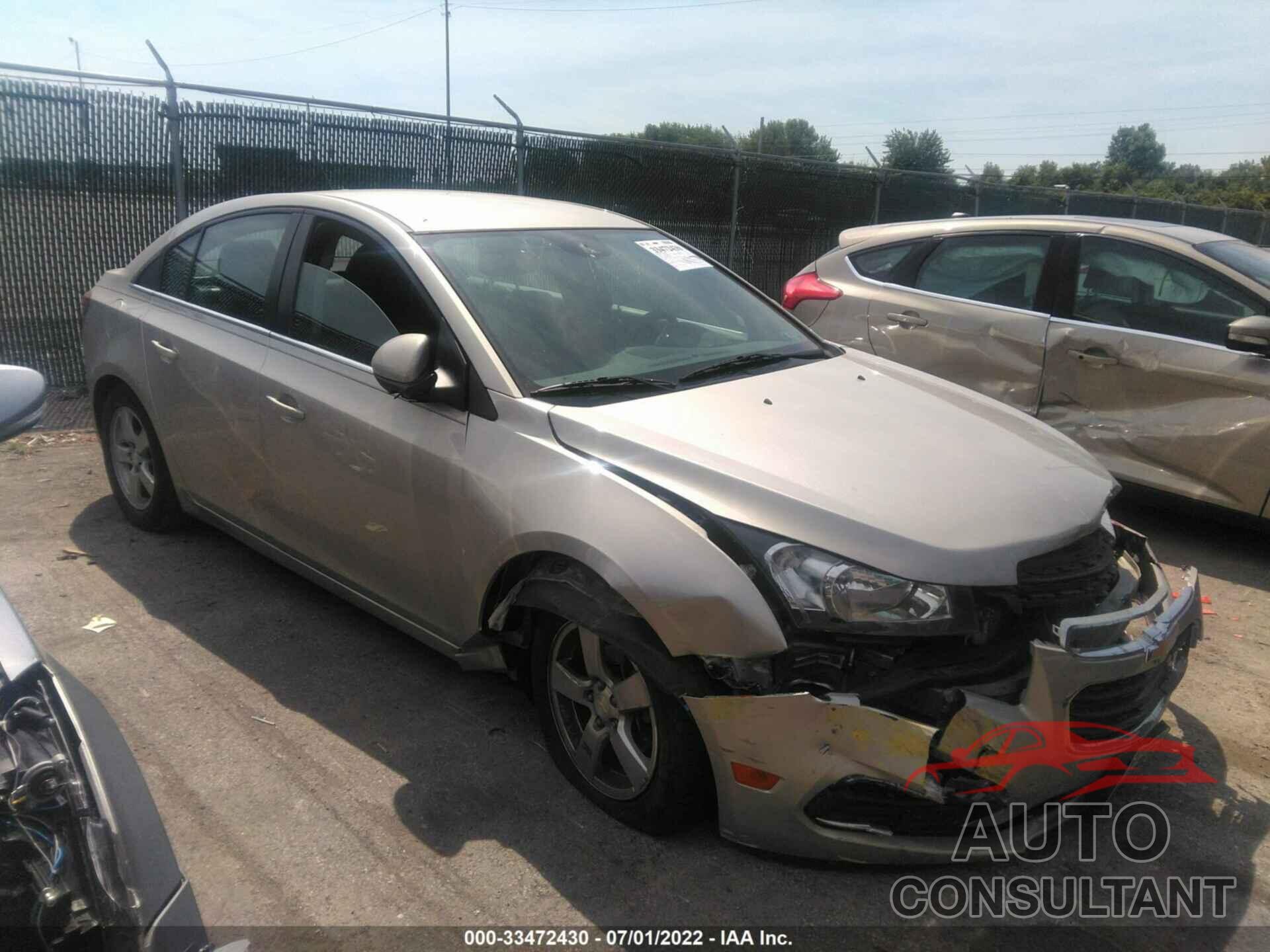 CHEVROLET CRUZE LIMITED 2016 - 1G1PE5SB8G7141937