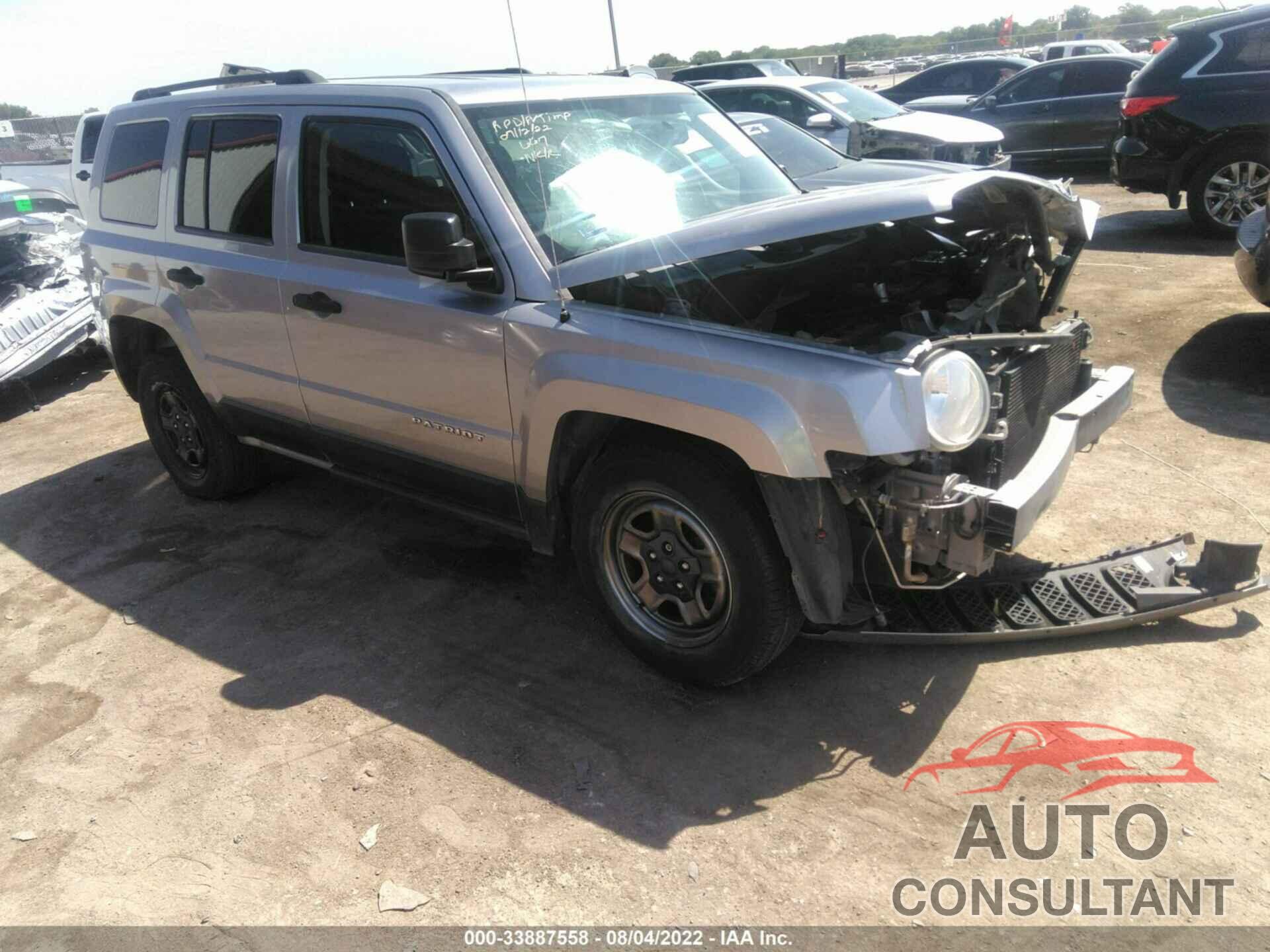 JEEP PATRIOT 2016 - 1C4NJPBA1GD561277