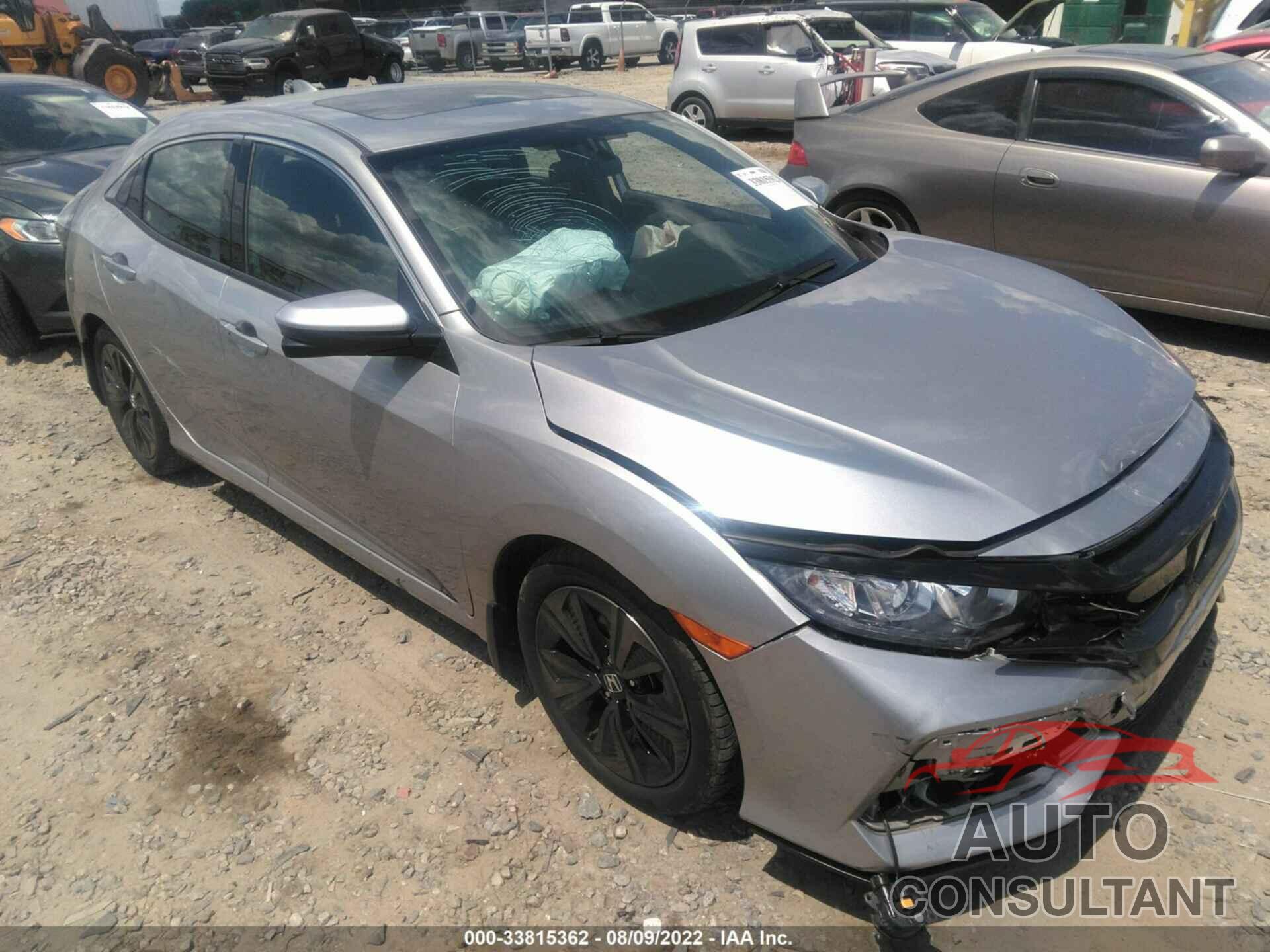 HONDA CIVIC HATCHBACK 2018 - SHHFK7H54JU232843
