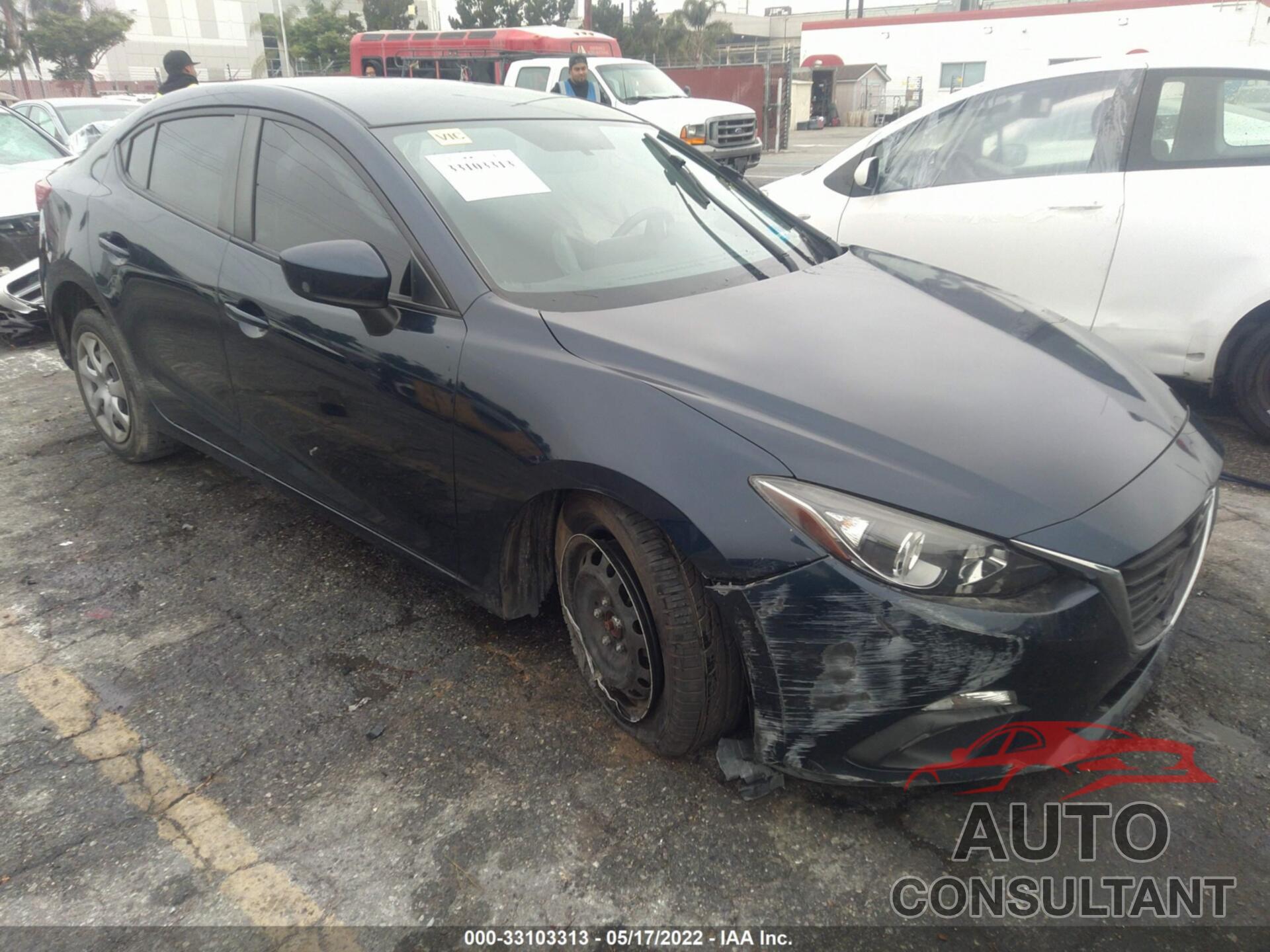 MAZDA MAZDA3 2016 - JM1BM1T74G1345144