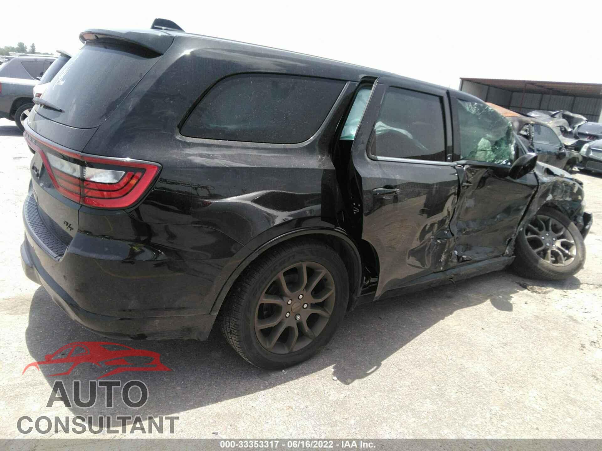DODGE DURANGO 2017 - 1C4SDJCT9HC725339