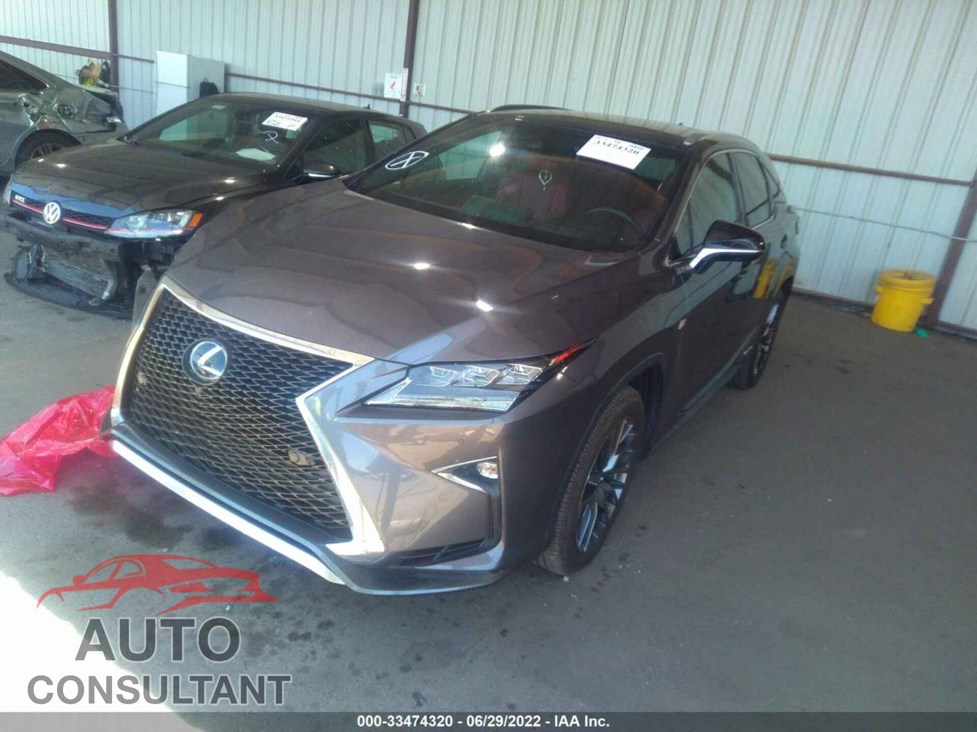 LEXUS RX 2017 - 2T2BGMCA0HC018866