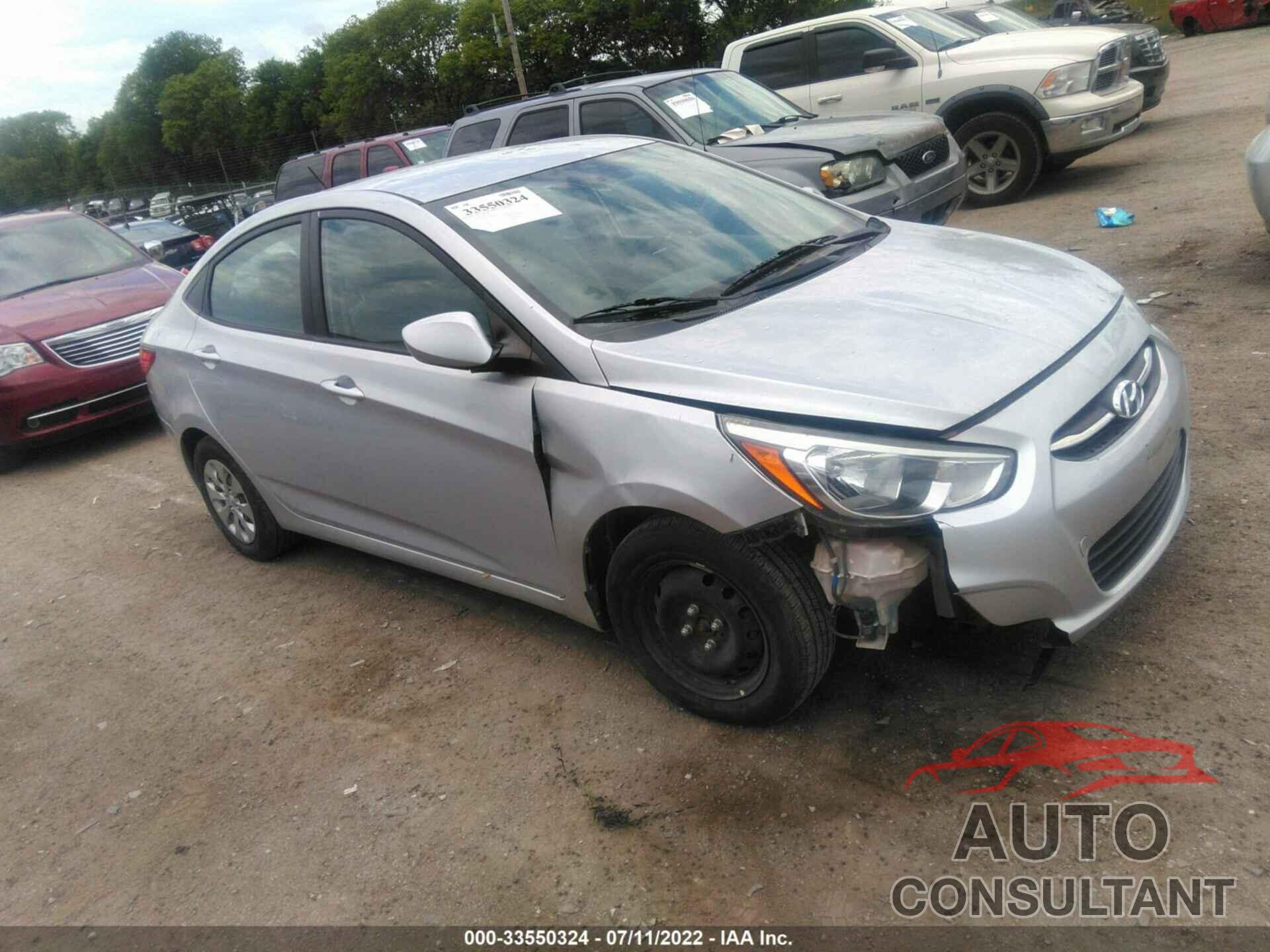 HYUNDAI ACCENT 2016 - KMHCT4AE0GU070568