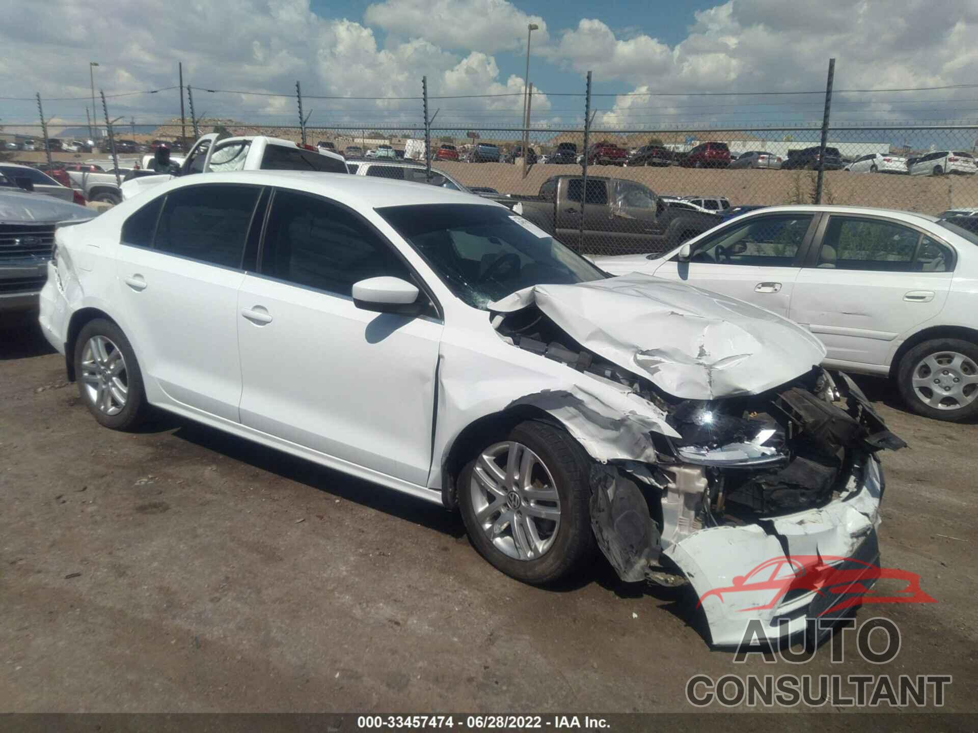 VOLKSWAGEN JETTA 2017 - 3VW2B7AJ0HM273898