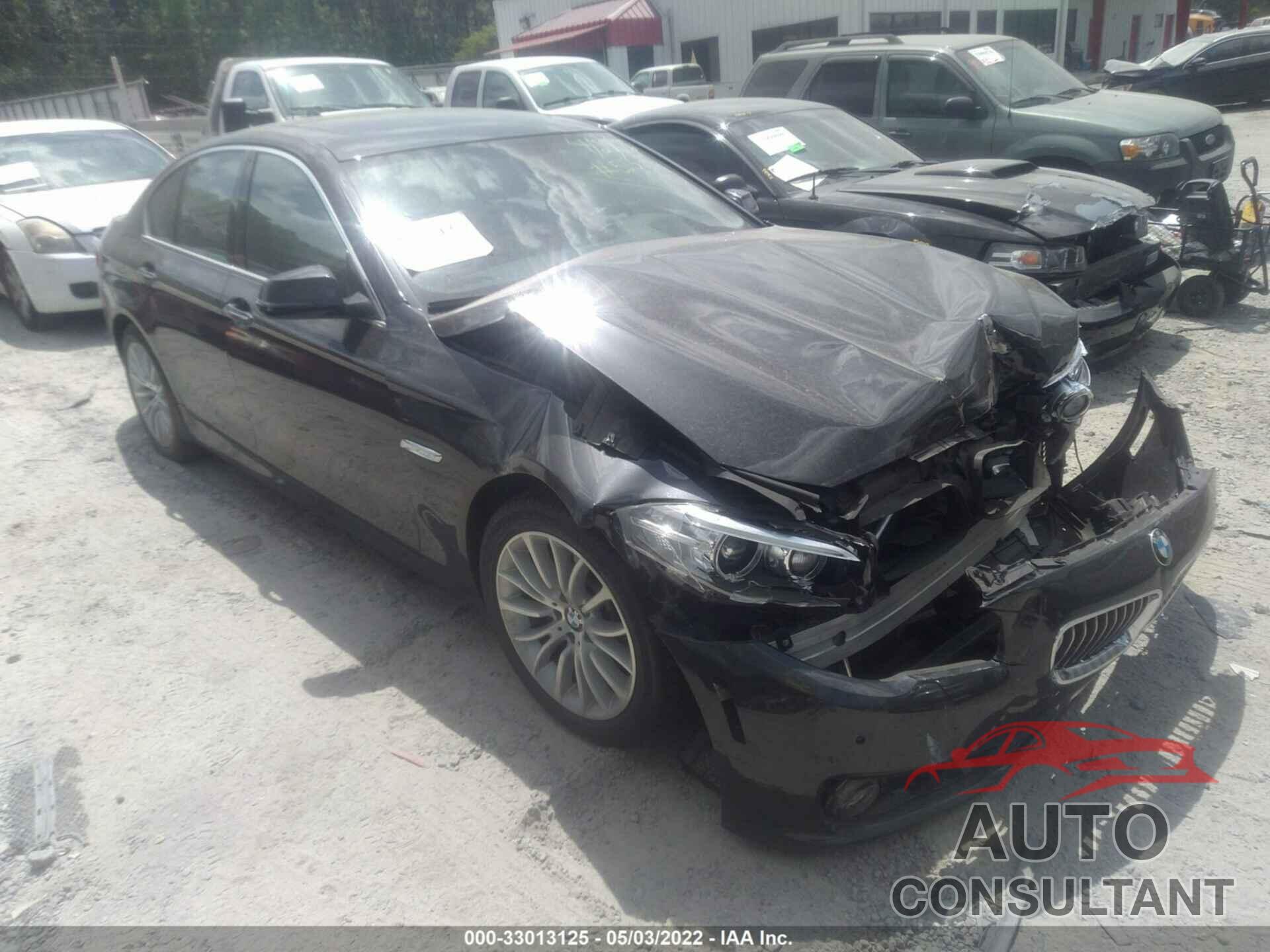 BMW 5 SERIES 2016 - WBA5A5C5XGG352346