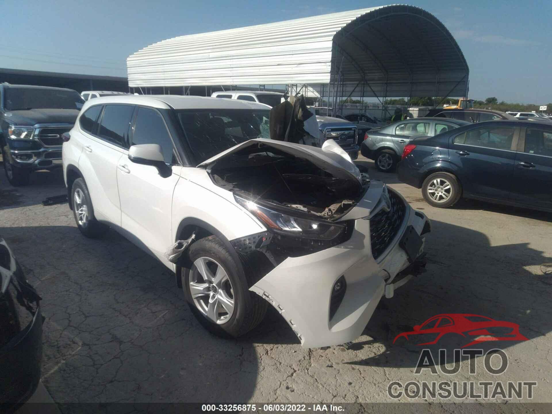 TOYOTA HIGHLANDER 2020 - 5TDZZRAH8LS014686